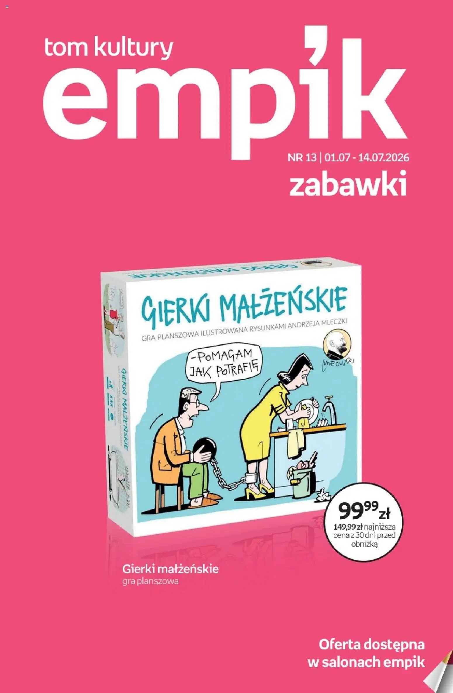Empik promocje - Tom kultury Zabawki