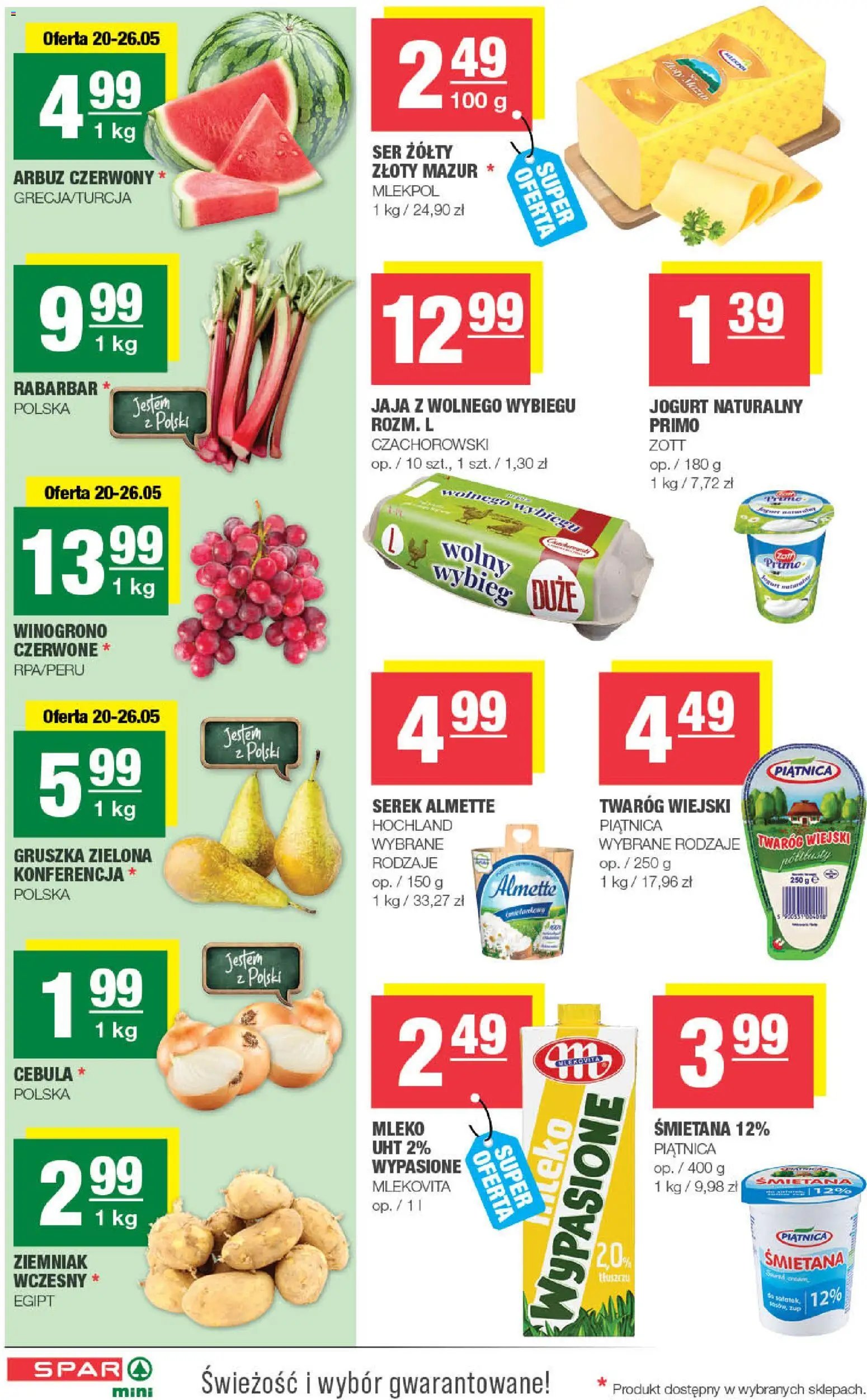 Spar gazetka - Mini