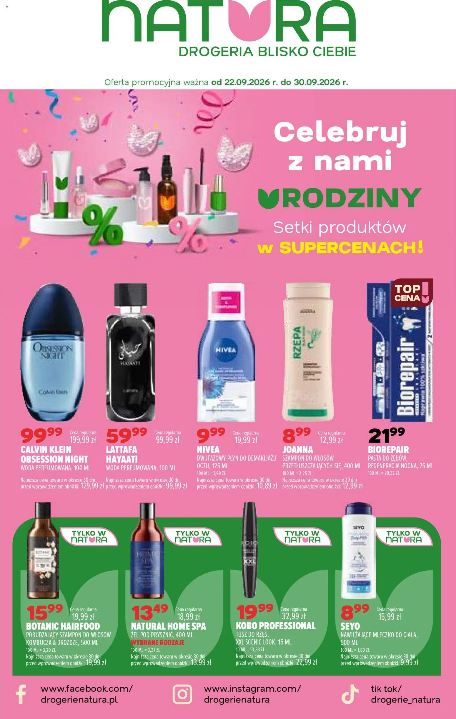 Drogerie Natura gazetka