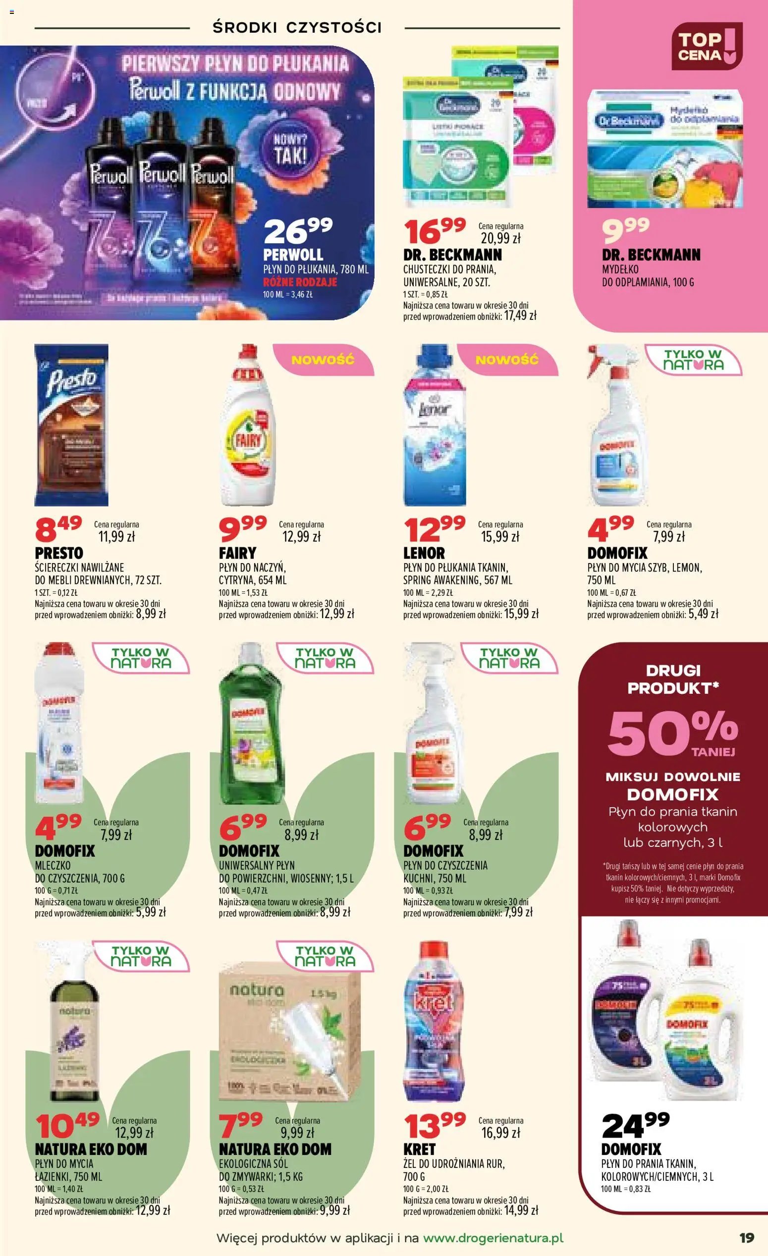 Drogerie Natura gazetka