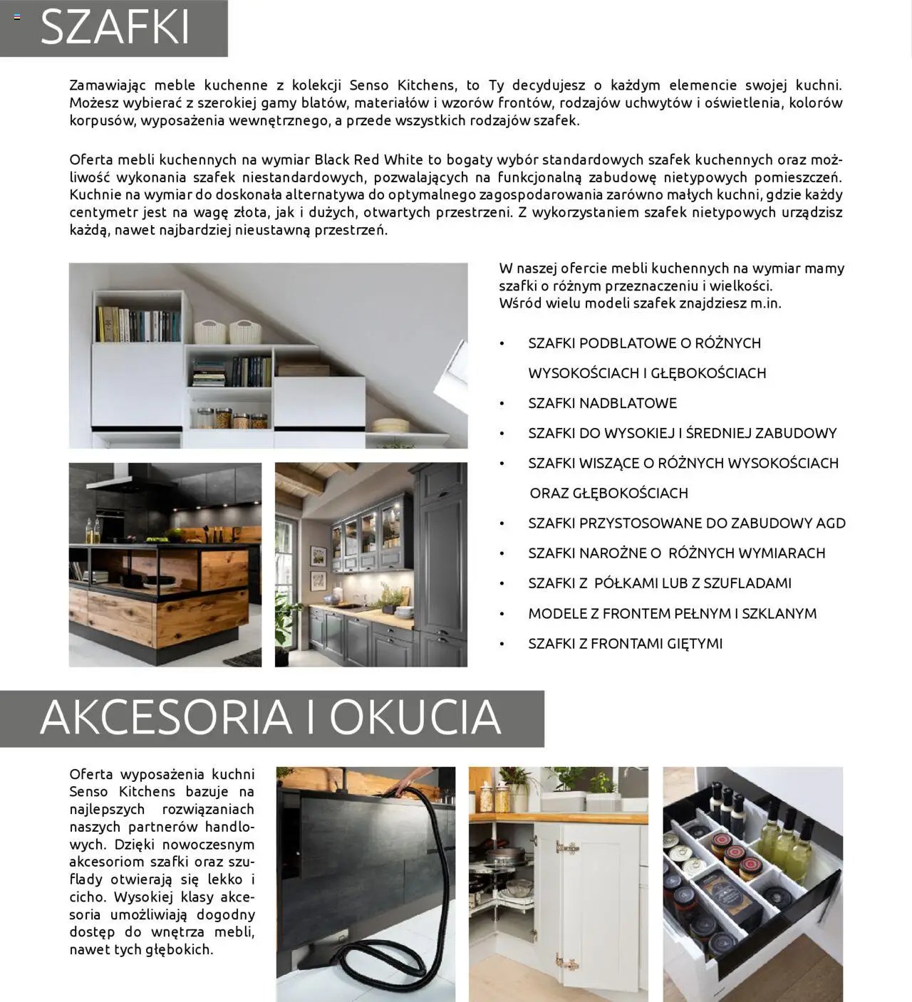 Black Red White Gazetka - Kuchni na wymiar 