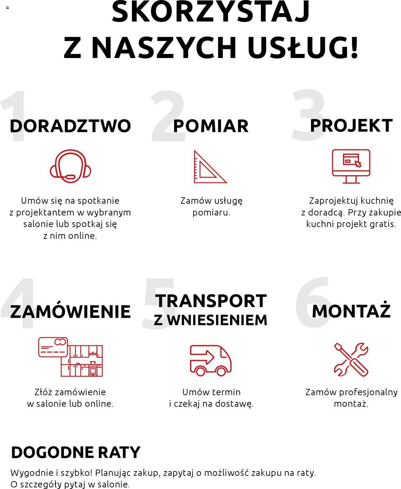 Black Red White Gazetka - Kuchni na wymiar 