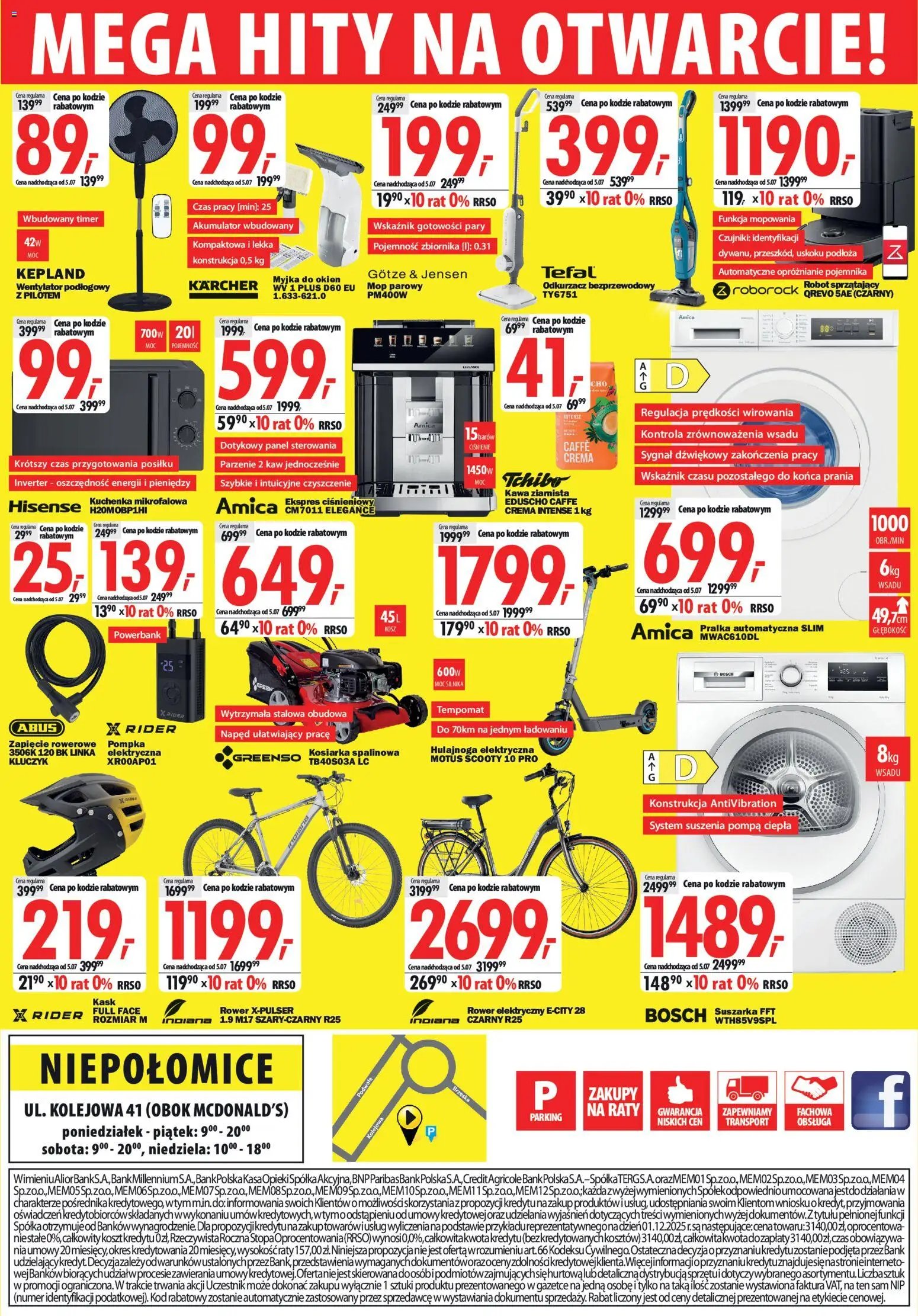 Mediaexpert promocje - Wielkie otwarcie Niepołomice