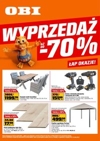 OBI gazetka - Wyprzedaż