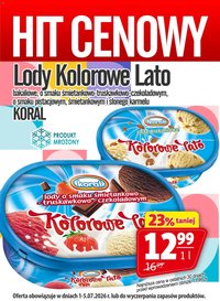 Prim Market promocja - Lody Kolorowe Lato Koral