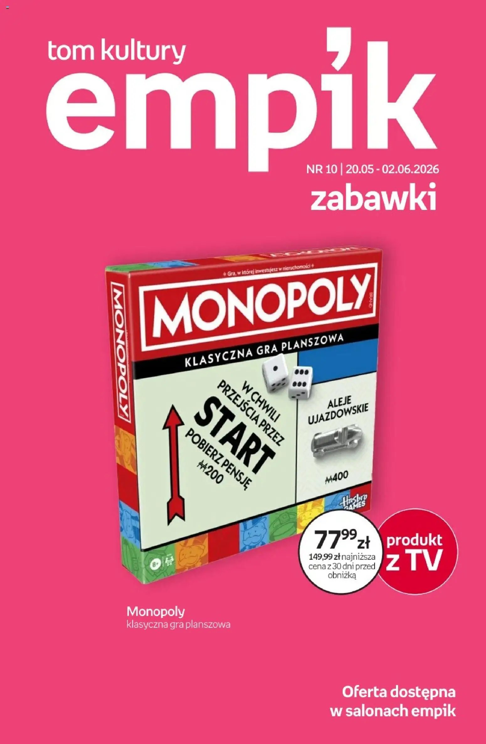 Empik promocje - Tom kultury Zabawki
