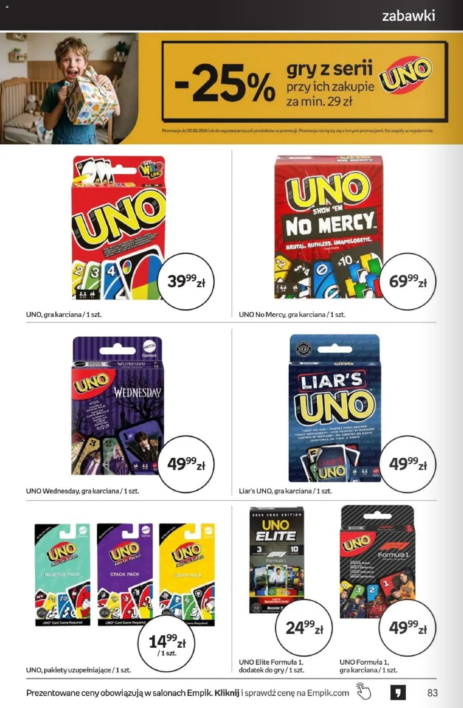 Empik promocje - Tom kultury Zabawki