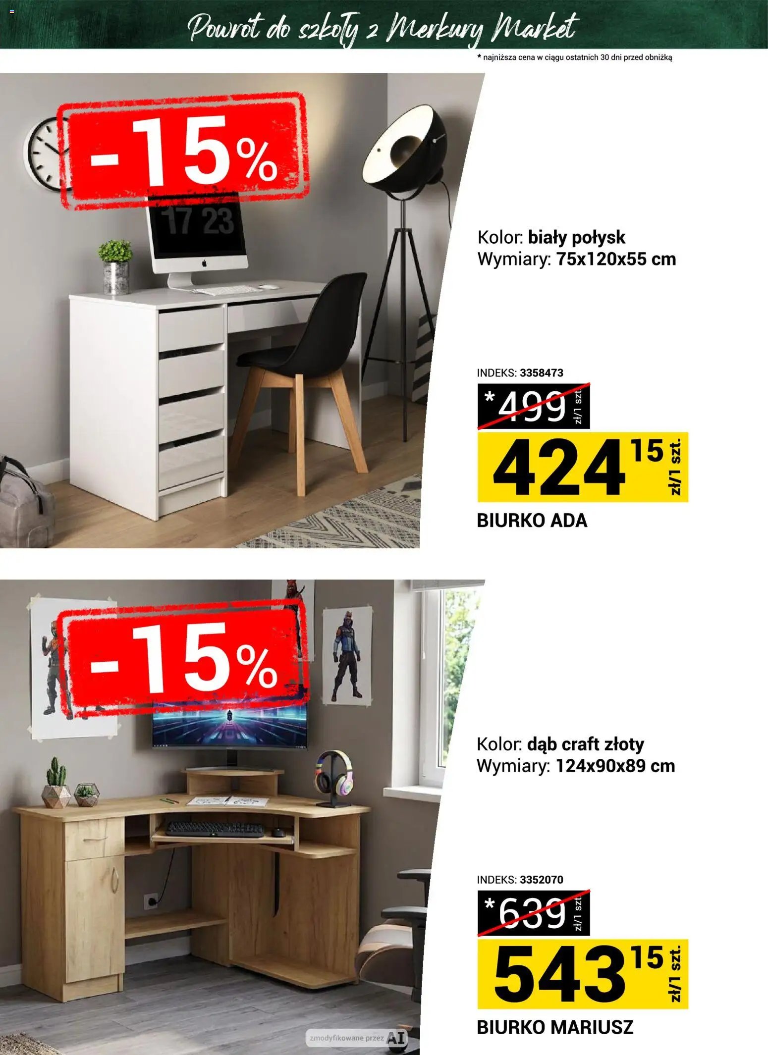 Merkury Market gazetka - Powrót do szkoły