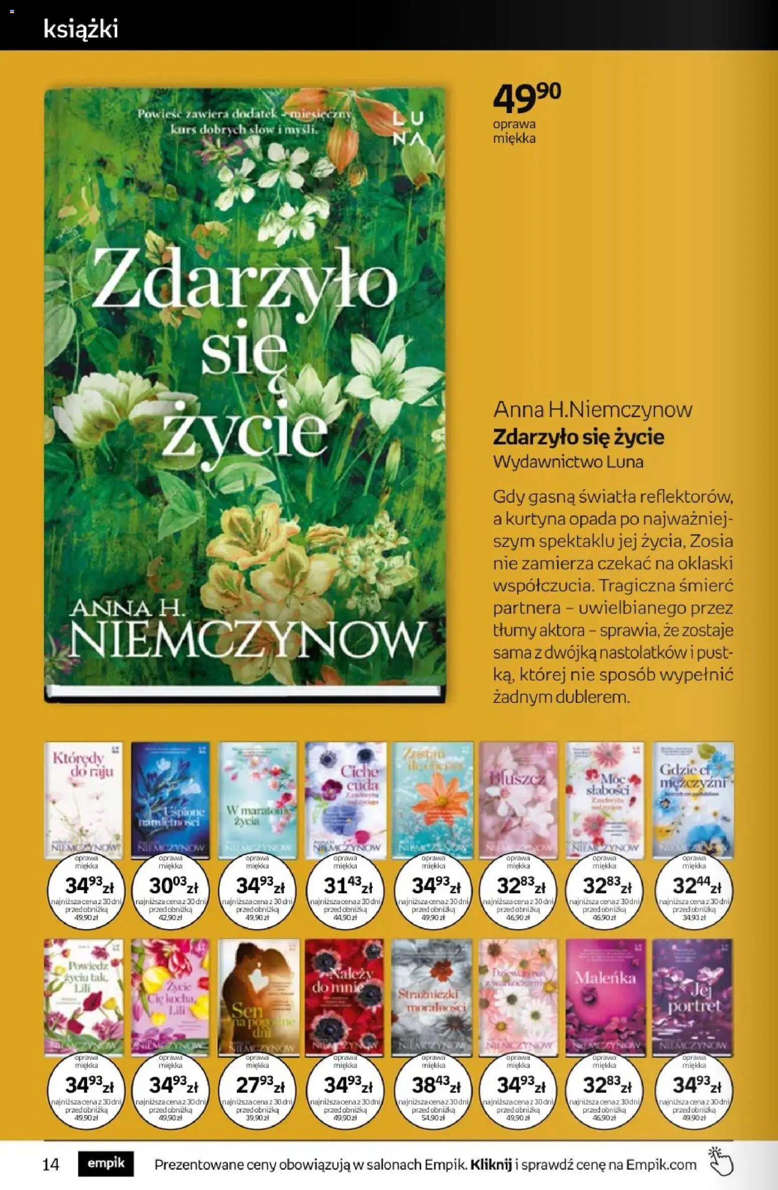 Empik promocje - Tom kultury Książki