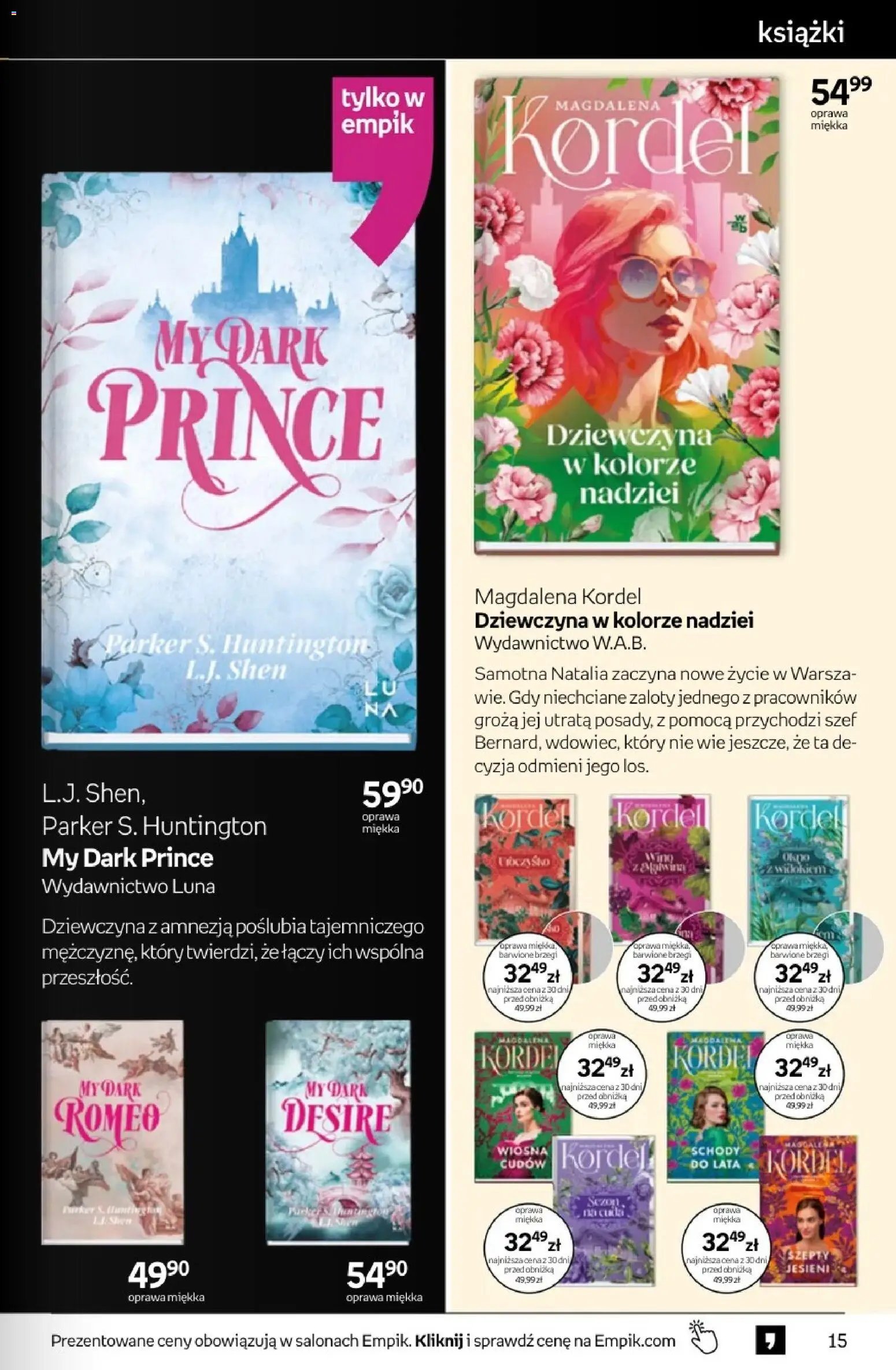 Empik promocje - Tom kultury Książki