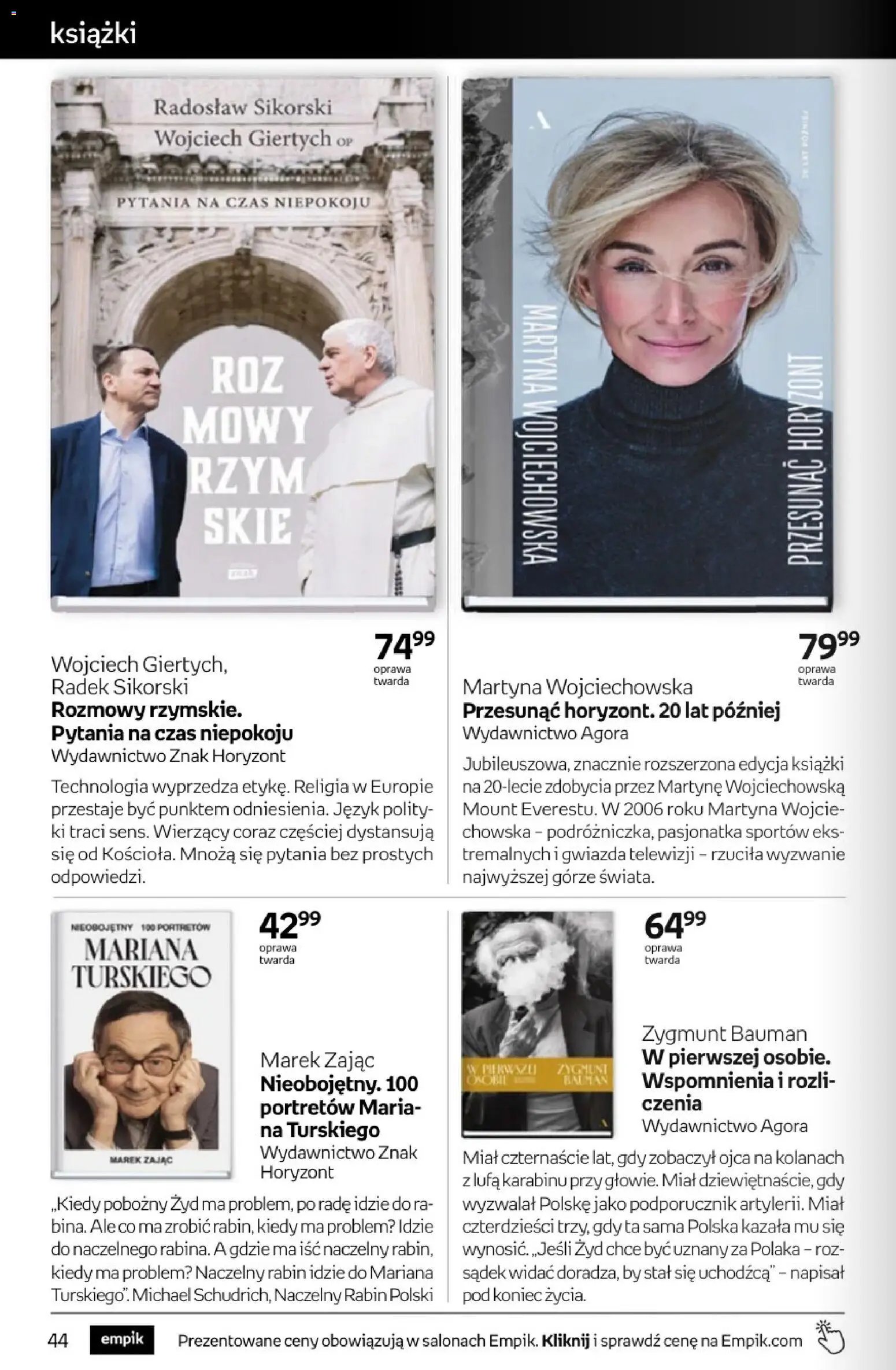 Empik promocje - Tom kultury Książki