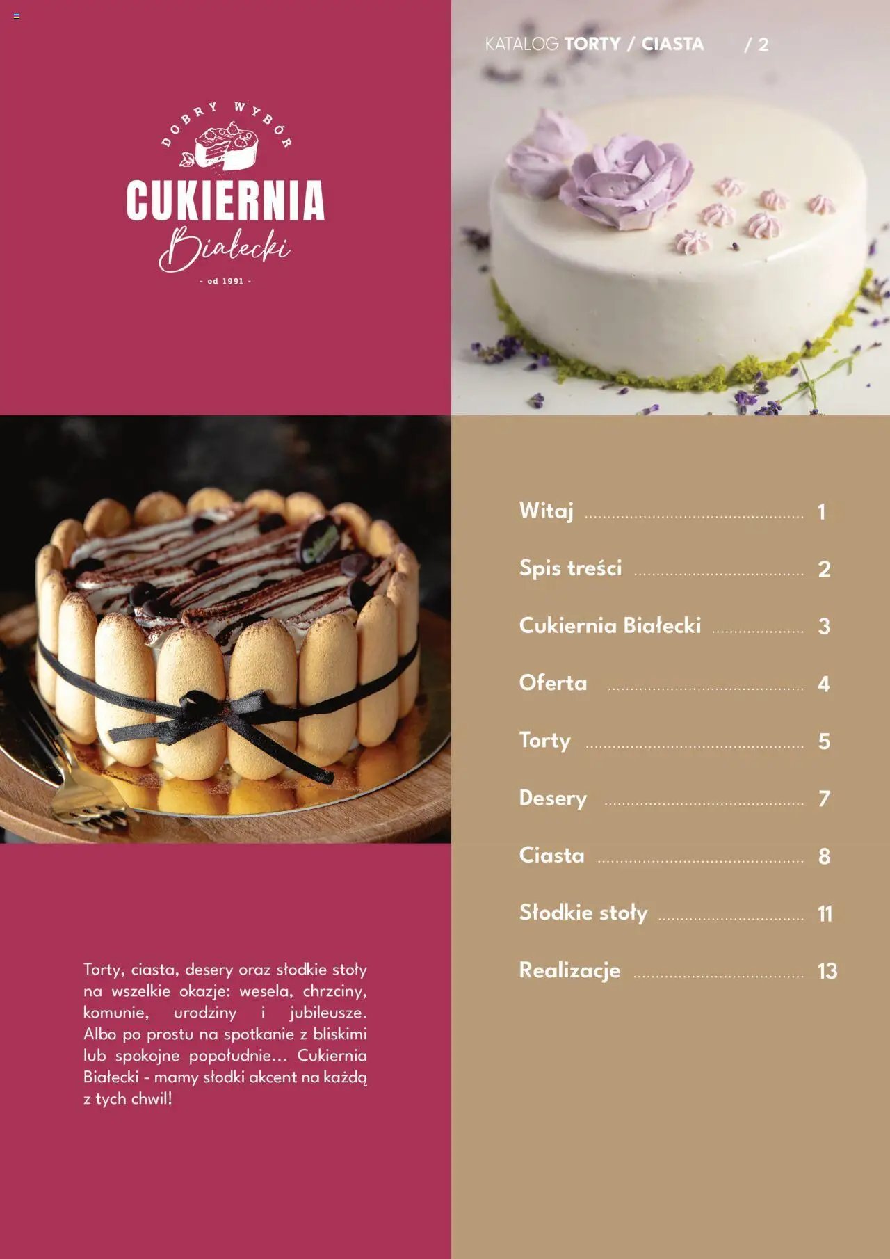 Twój Market Gazetka - Katalog torty i ciasta