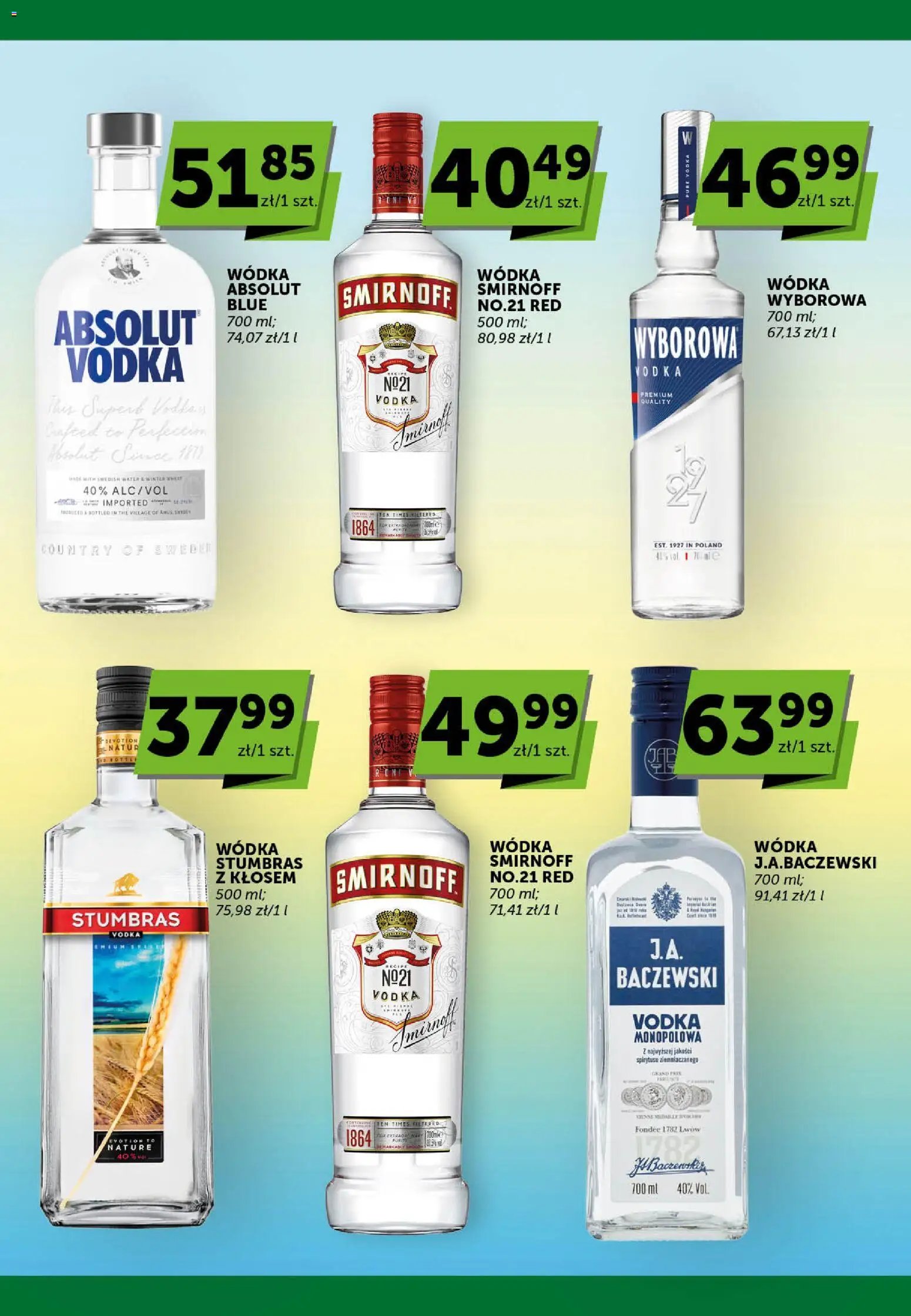 Groszek gazetka - Katalog alkoholowy