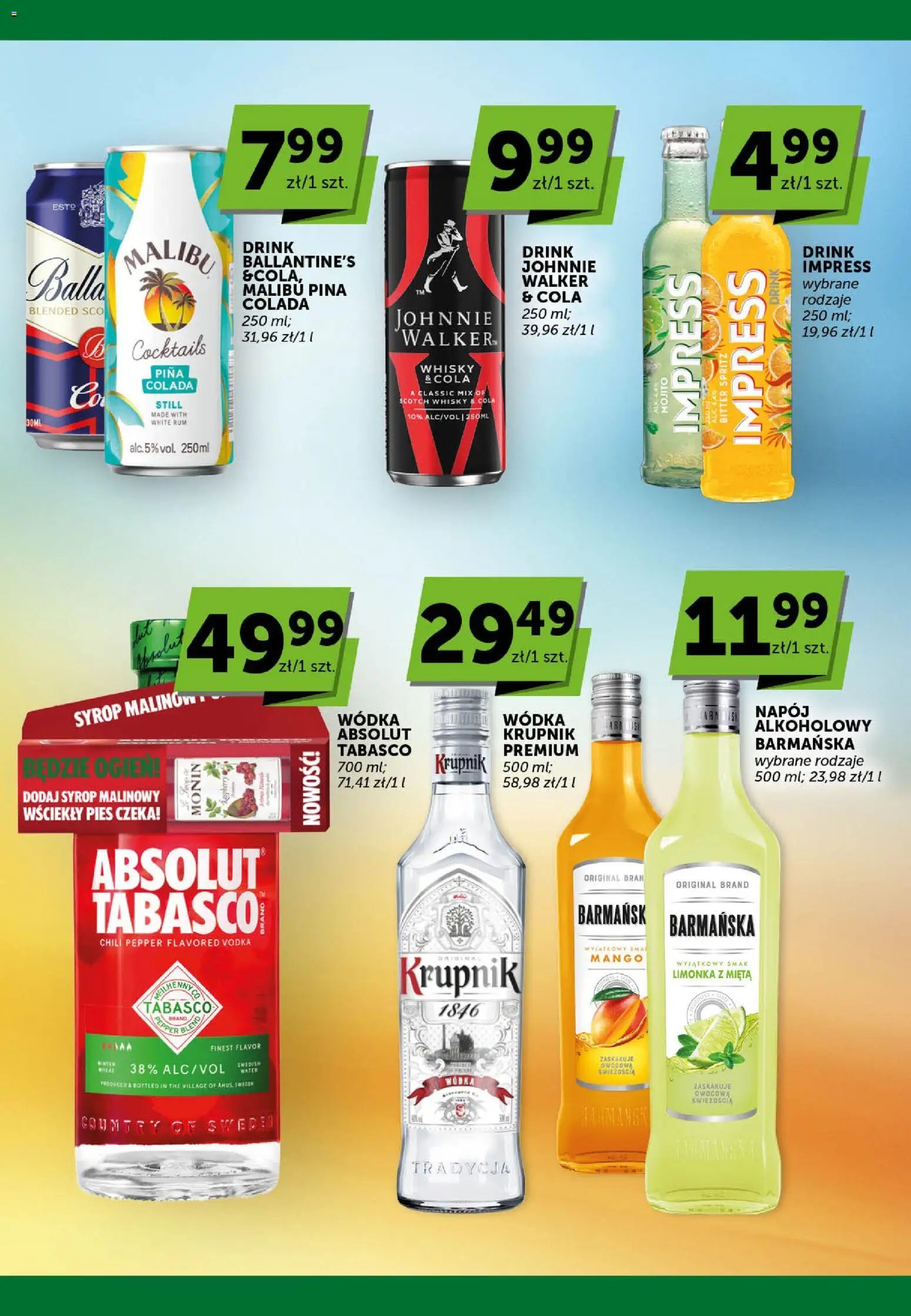 Groszek gazetka - Katalog alkoholowy