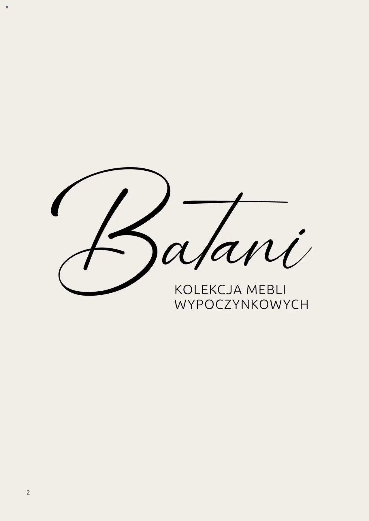Black Red White Gazetka - Katalog mebli wypoczynkowych Batani