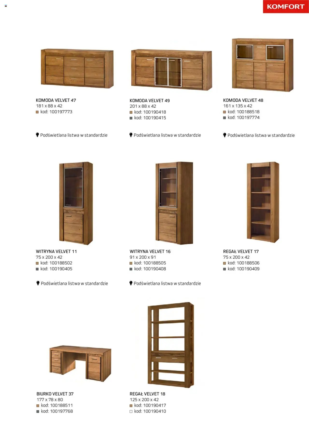 Komfort Gazetka - Katalog Meble