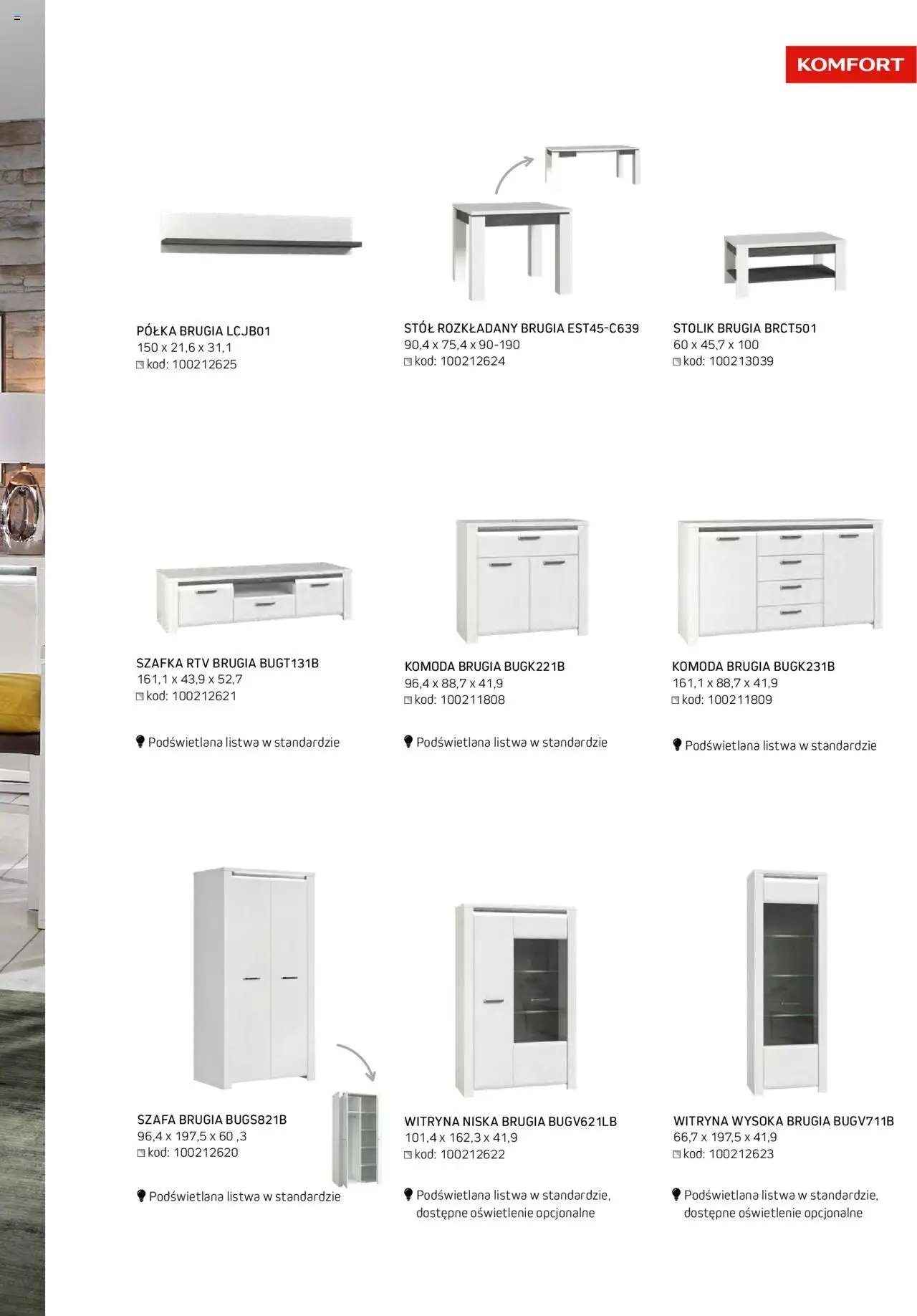 Komfort Gazetka - Katalog Meble