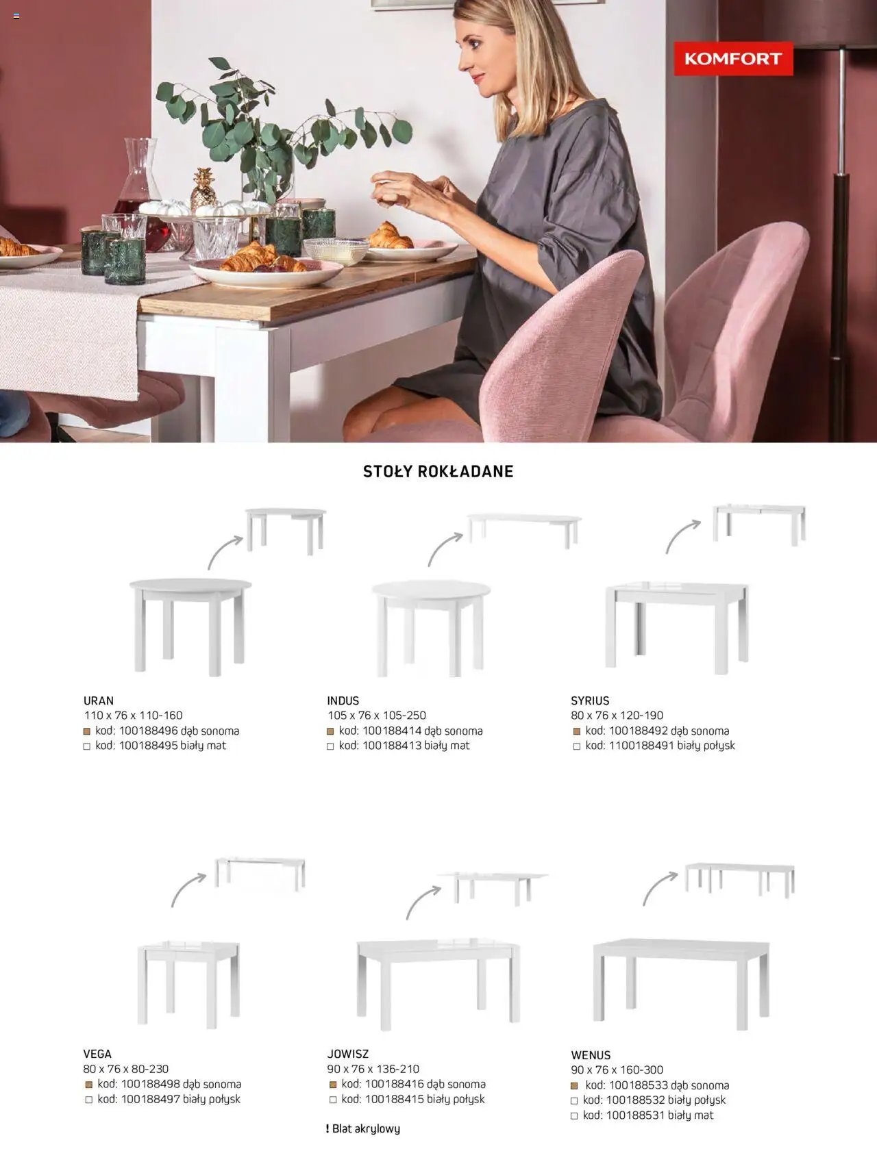Komfort Gazetka - Katalog Meble