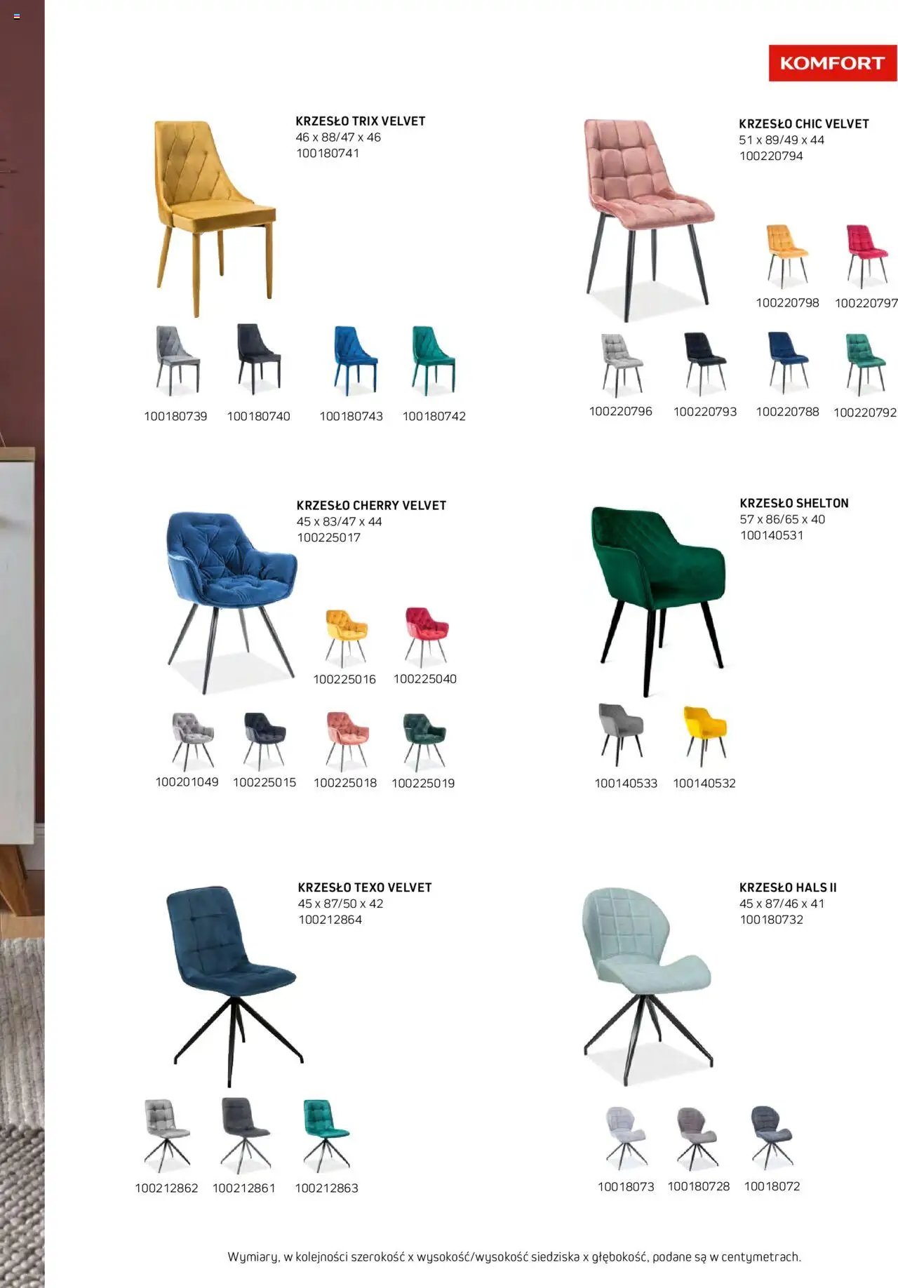 Komfort Gazetka - Katalog Meble
