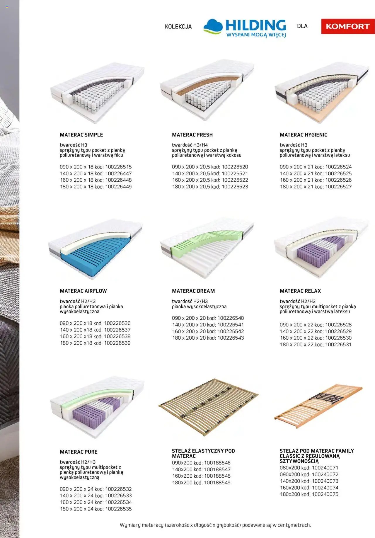 Komfort Gazetka - Katalog Meble