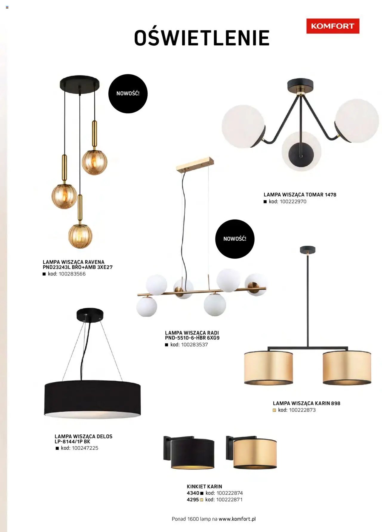 Komfort Gazetka - Katalog Meble