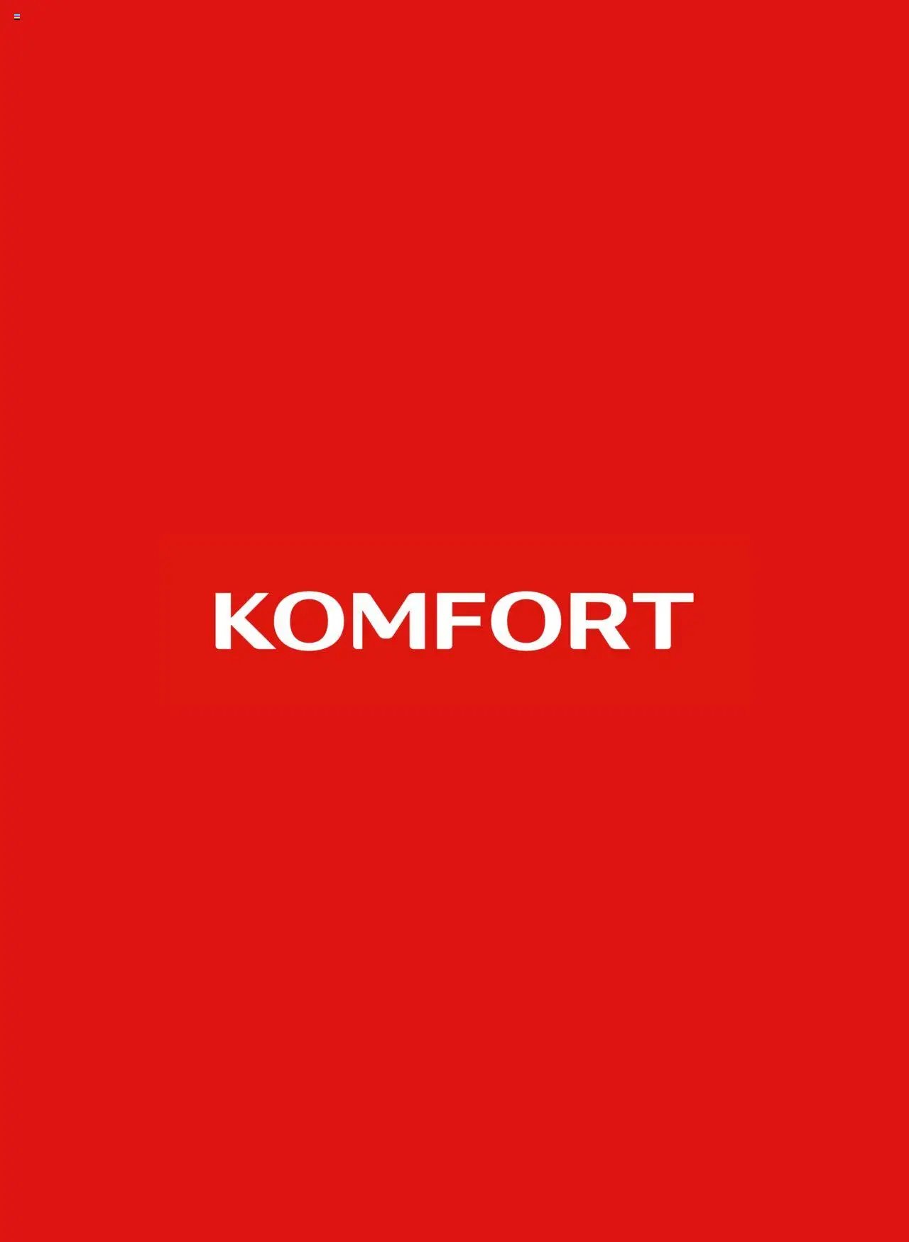 Komfort Gazetka - Katalog Meble