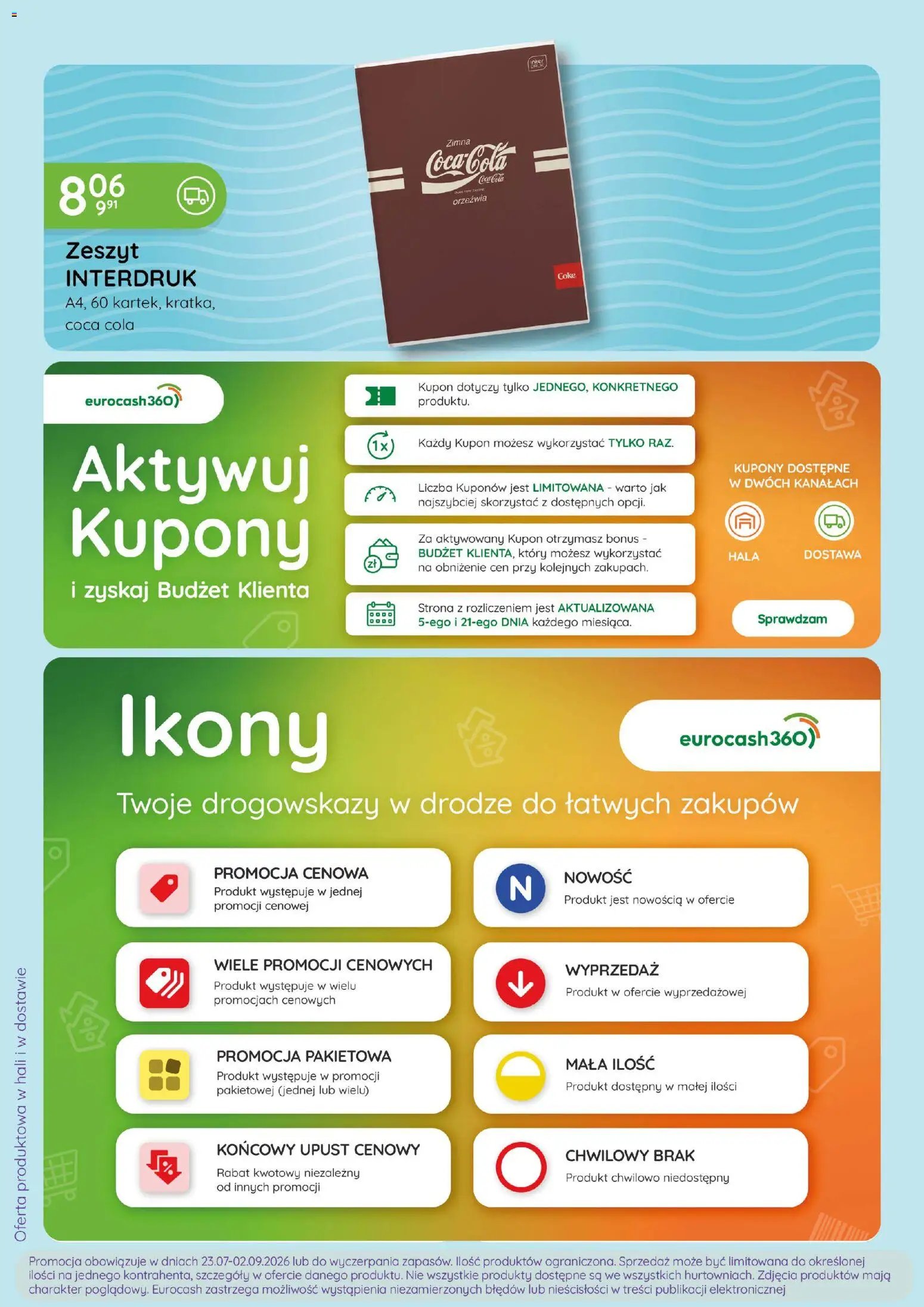 Eurocash gazetka - Zeszyty