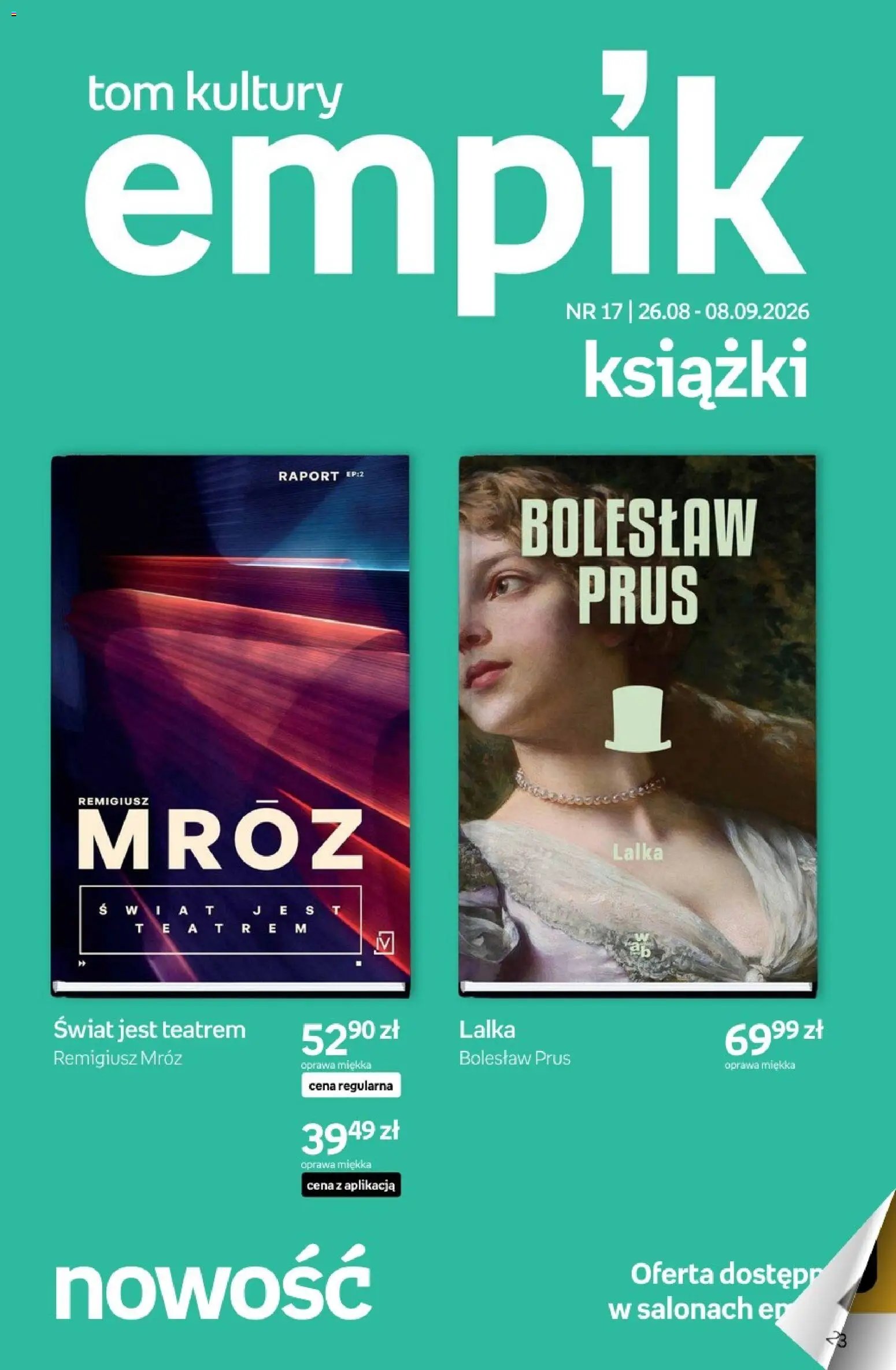 Empik promocje - Tom kultury Książki