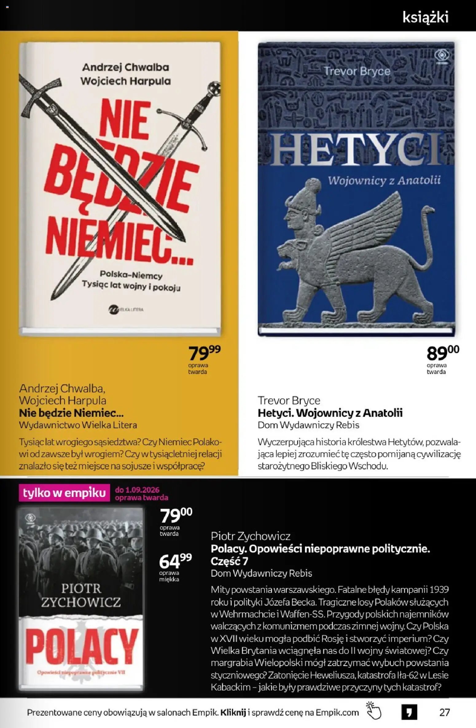 Empik promocje - Tom kultury Książki