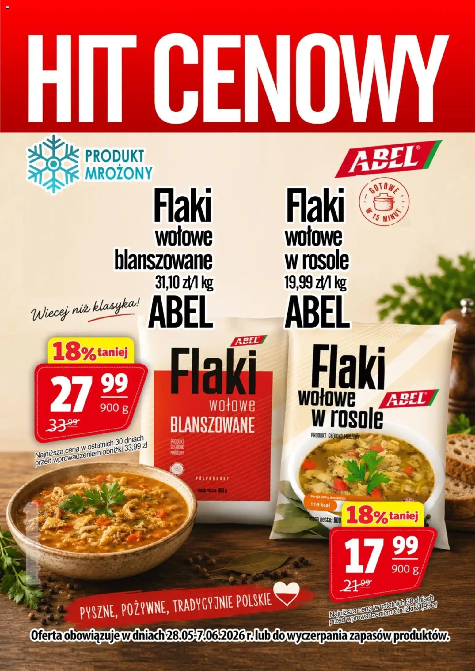 Prim Market promocja - Flaki Wołowe Abel
