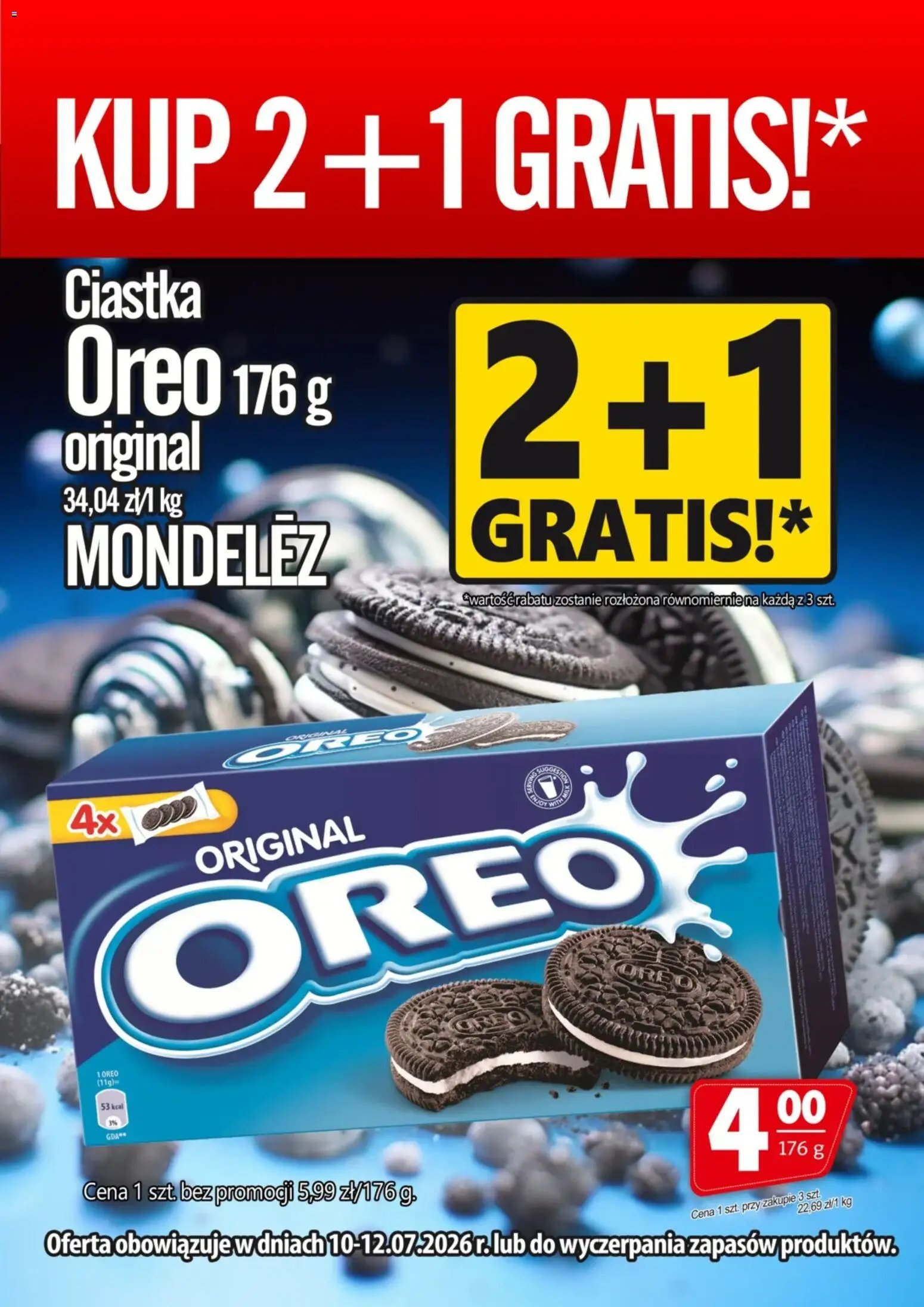 Prim Market promocja - Ciastka Oreo