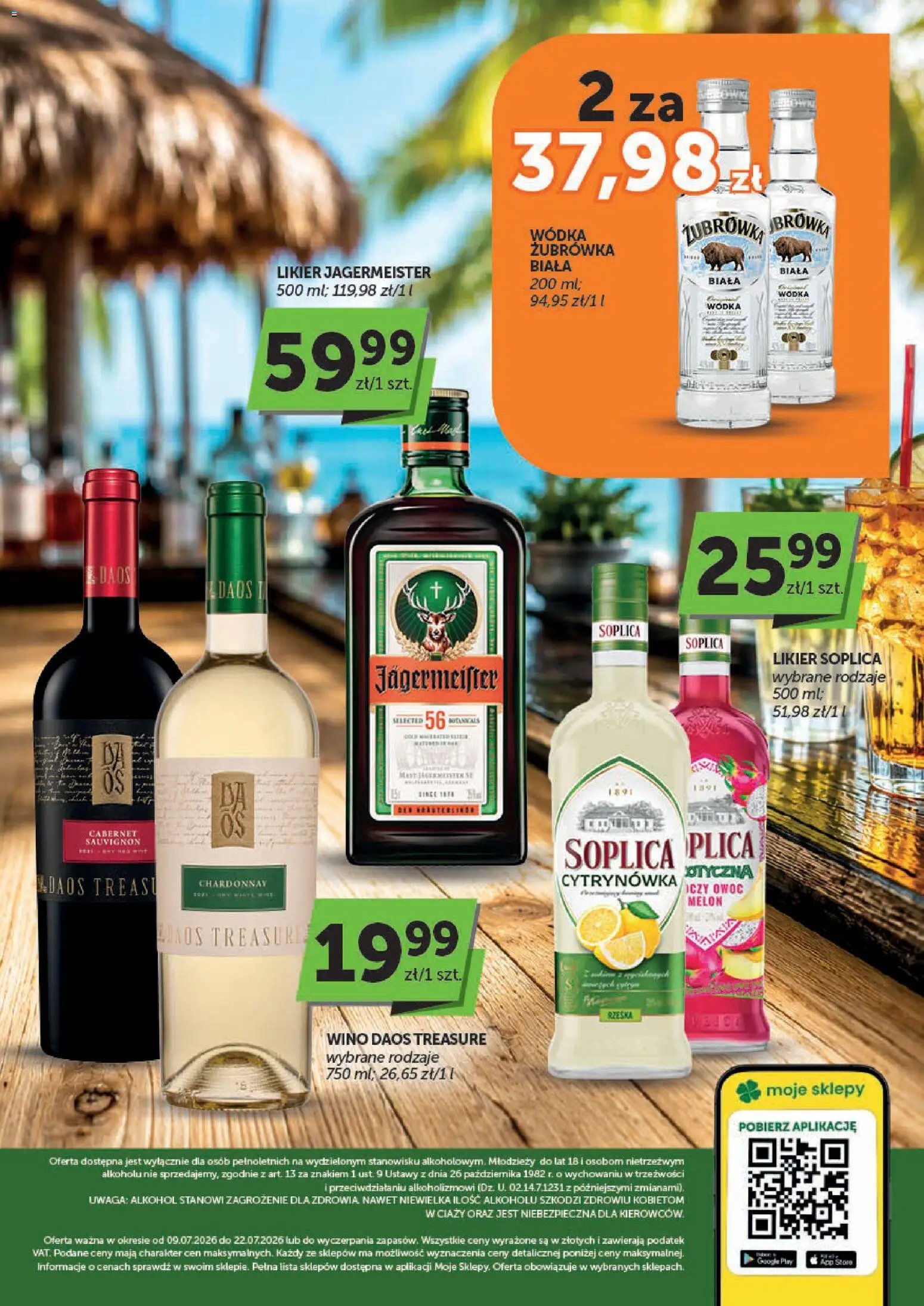 Groszek gazetka - Oferta alkoholowa