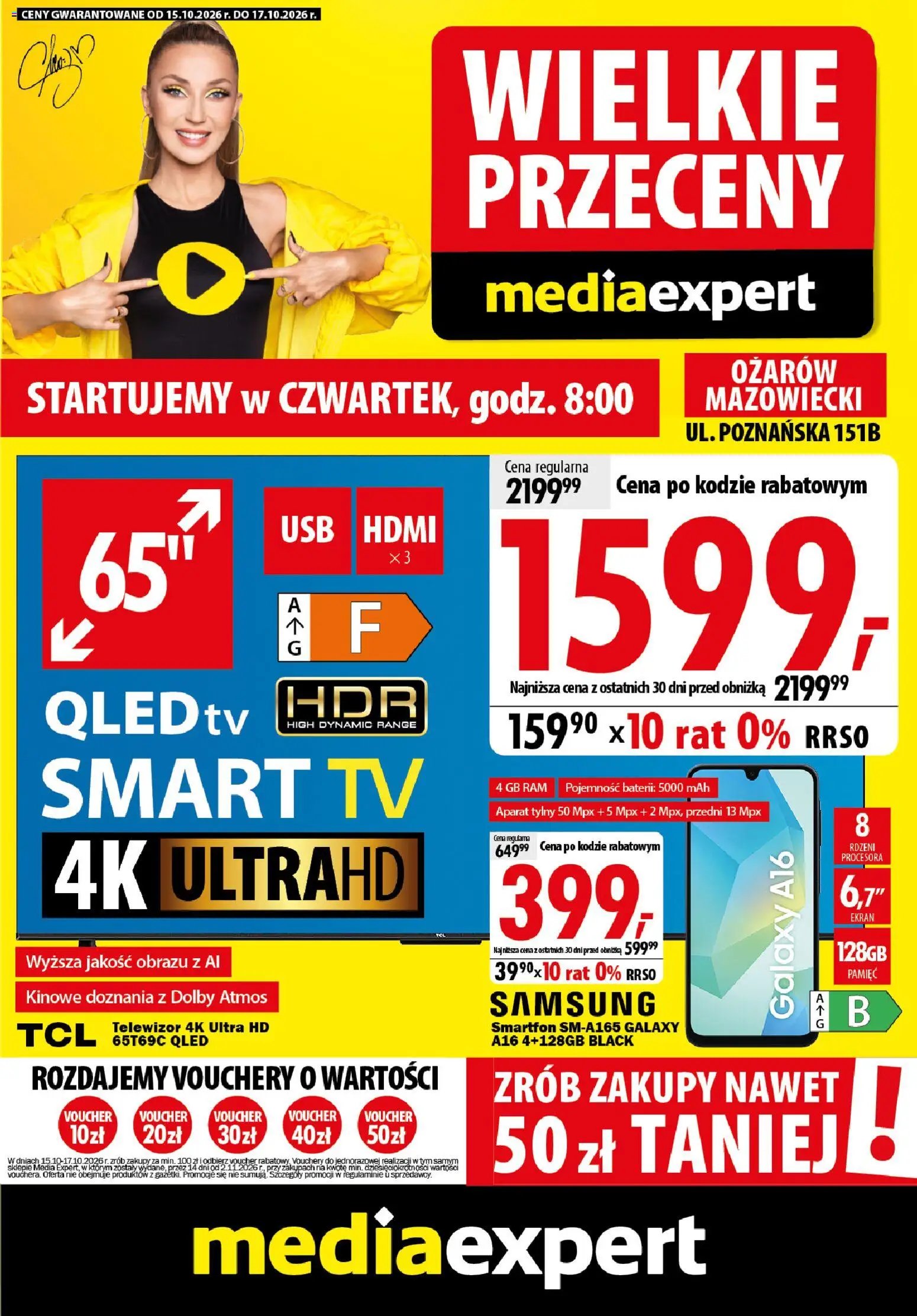 Mediaexpert promocje - Wielkie otwarcie Ożarów Mazowiecki