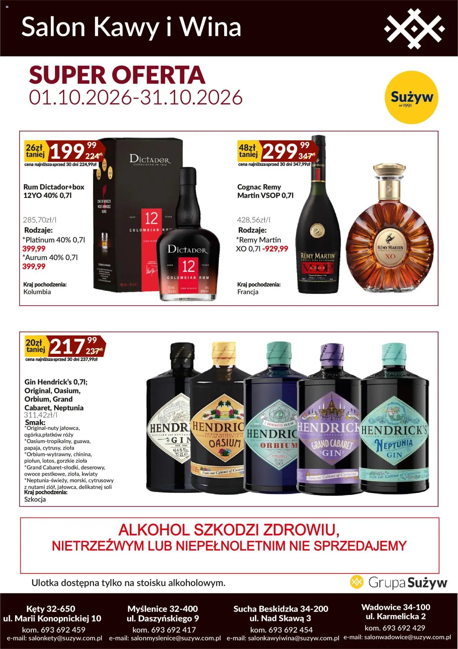 Sużyw gazetka - Salon kawy i wina