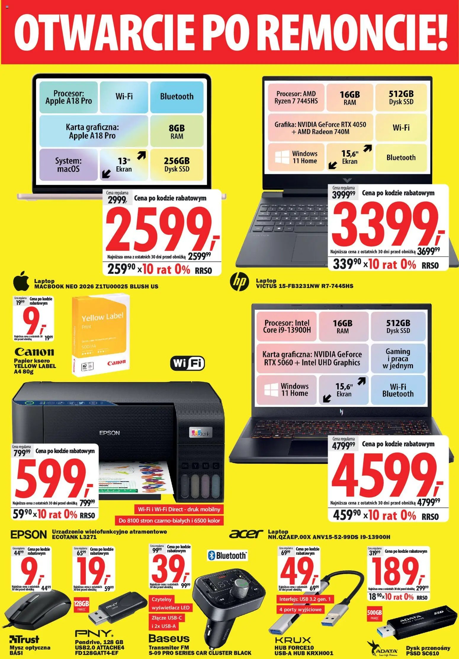 Mediaexpert promocje - Otwarcie po remoncie Białystok