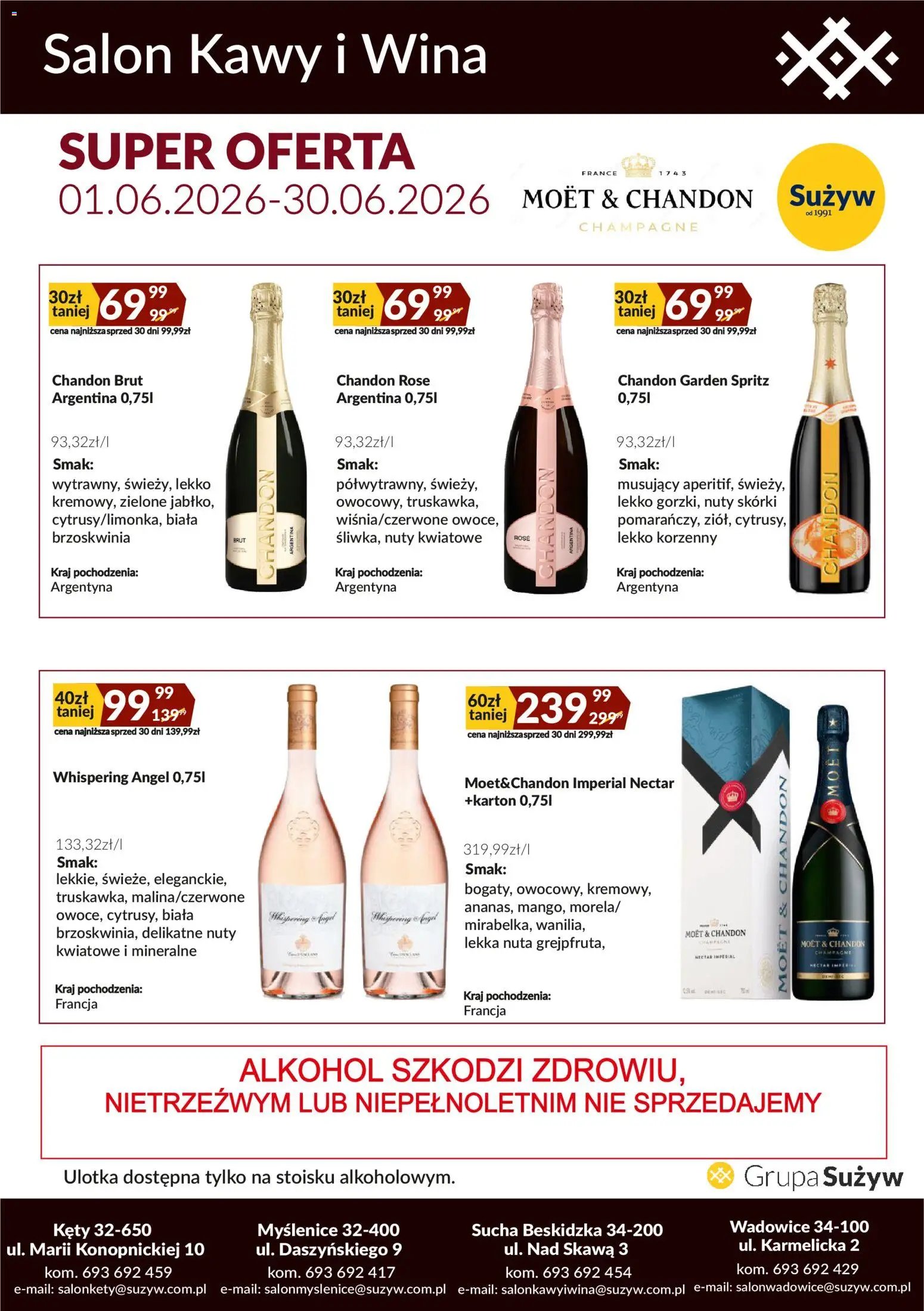 Sużyw gazetka - Salon kawy i wina
