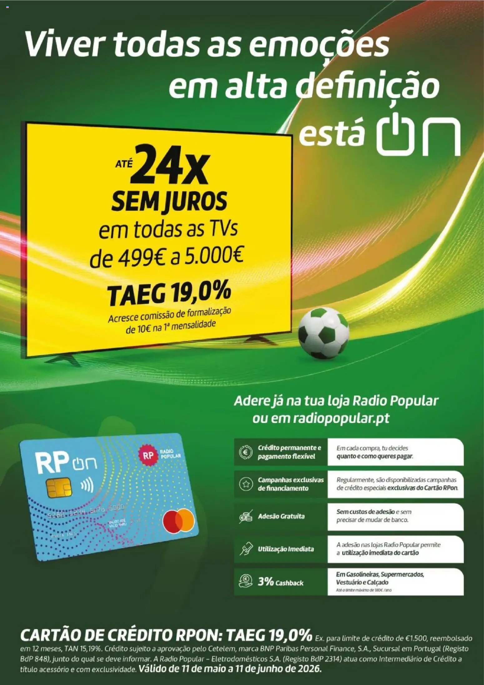 Radio Popular Estamos com Portugal (2026-05-11 - 2026-06-11) | 9