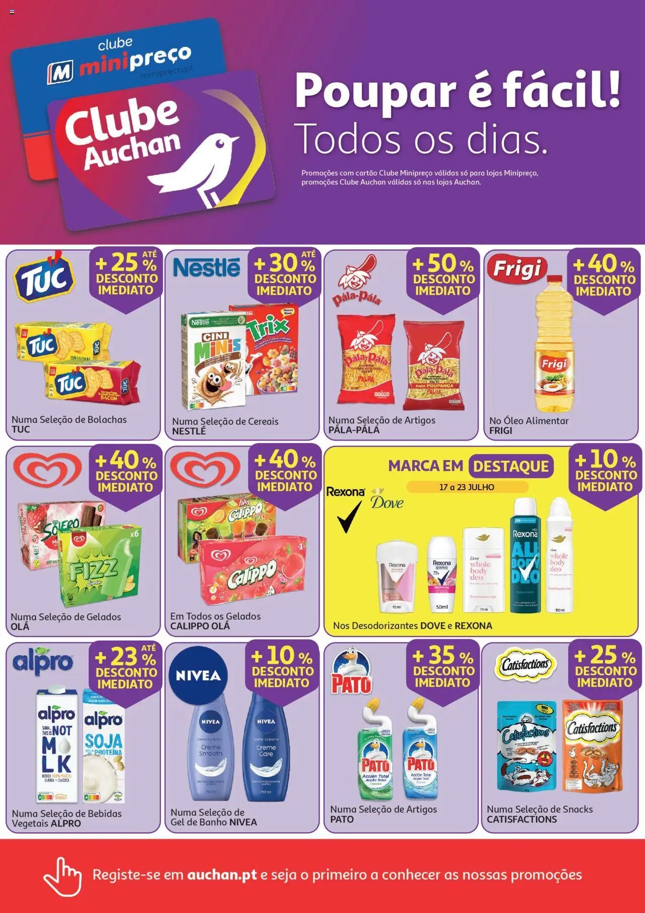 Auchan folheto (2025-07-17 - 2025-07-23)