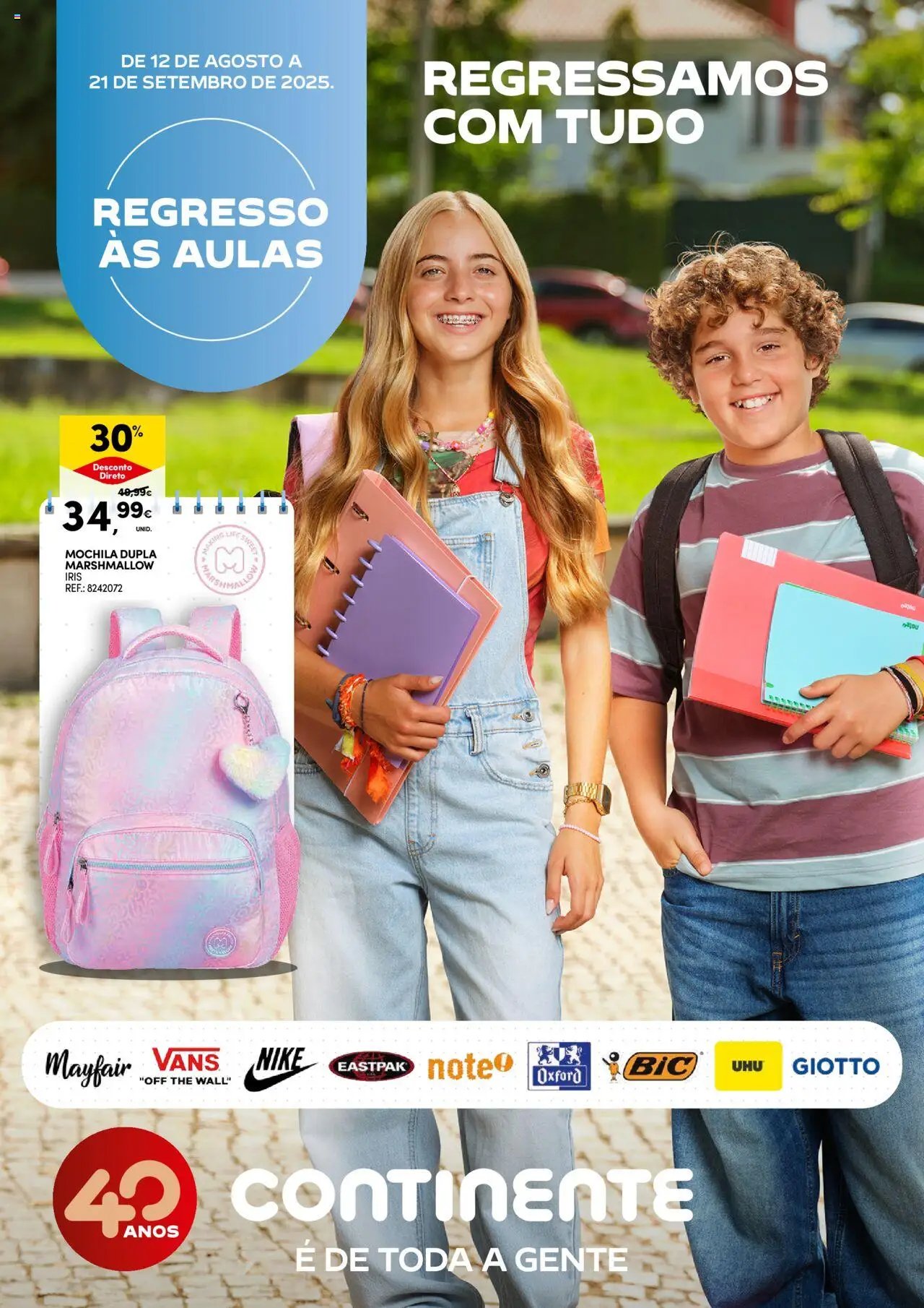 Continente - Regresso às Aulas: Regressamos com tudo (2025-08-12 - 2025-09-21) | 1