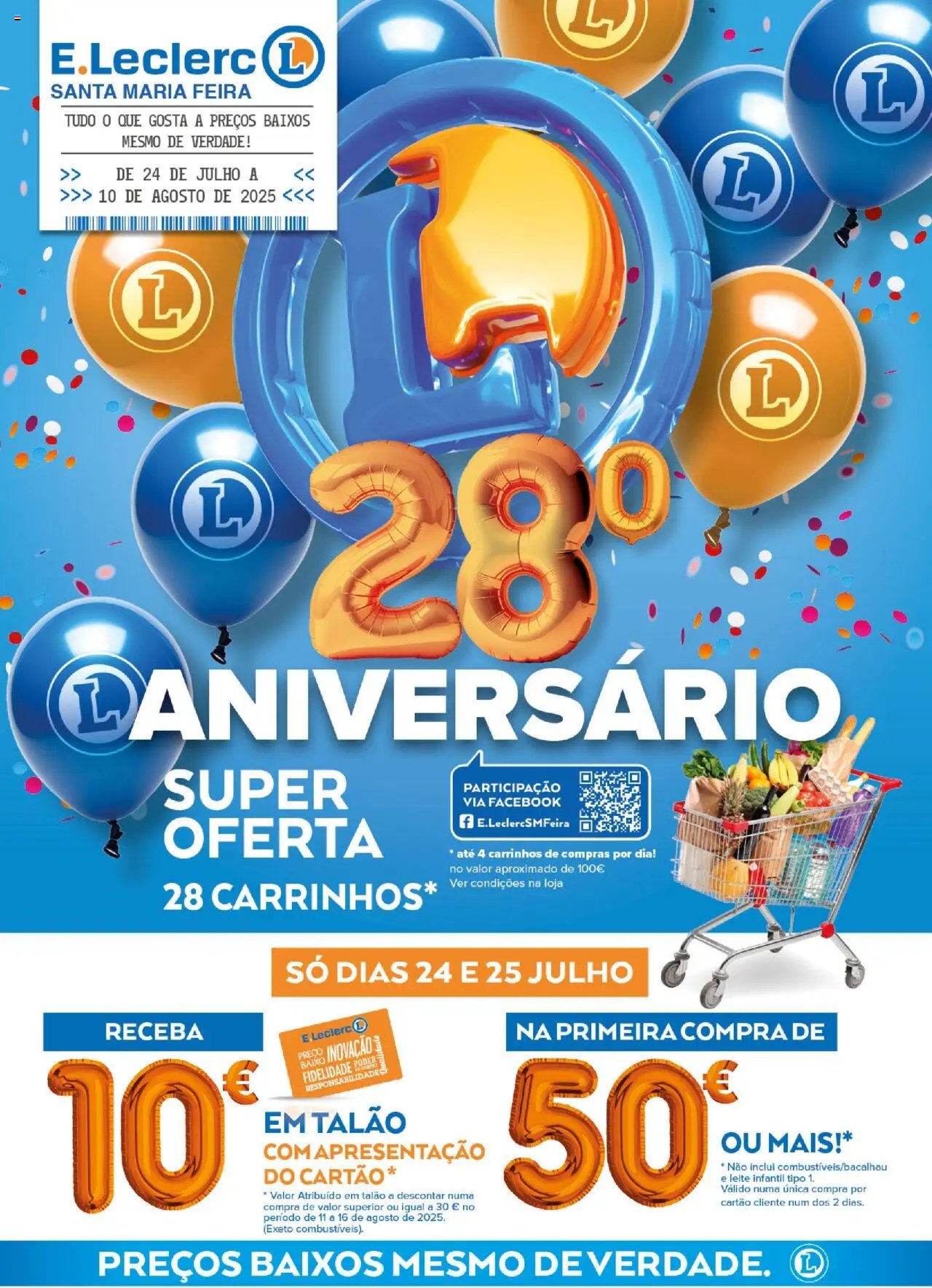 E.Leclerc - Aniversário Santa Maria da Feira (2025-07-24 - 2025-08-10) | 1