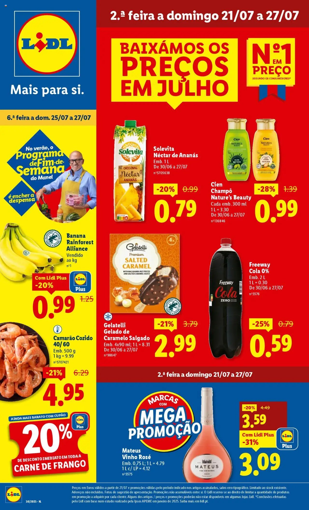 Lidl folheto (2025-07-21 - 2025-07-27) | 1