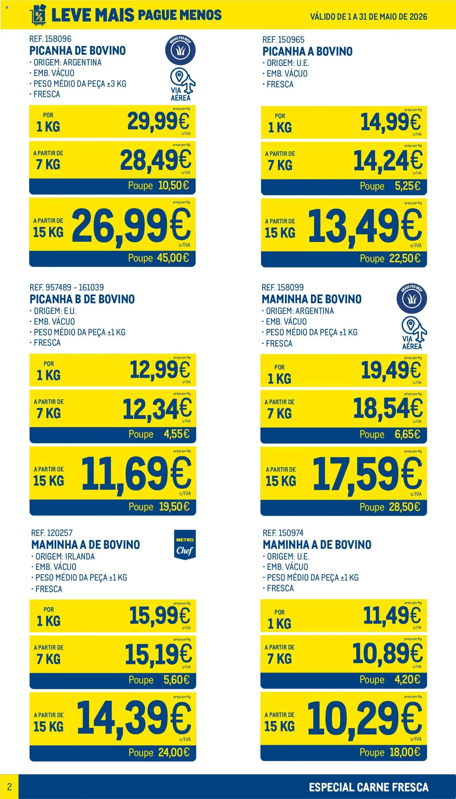 Makro Leve Mais Pague Menos - Carne Fresca (2026-05-01 - 2026-05-31) | 2