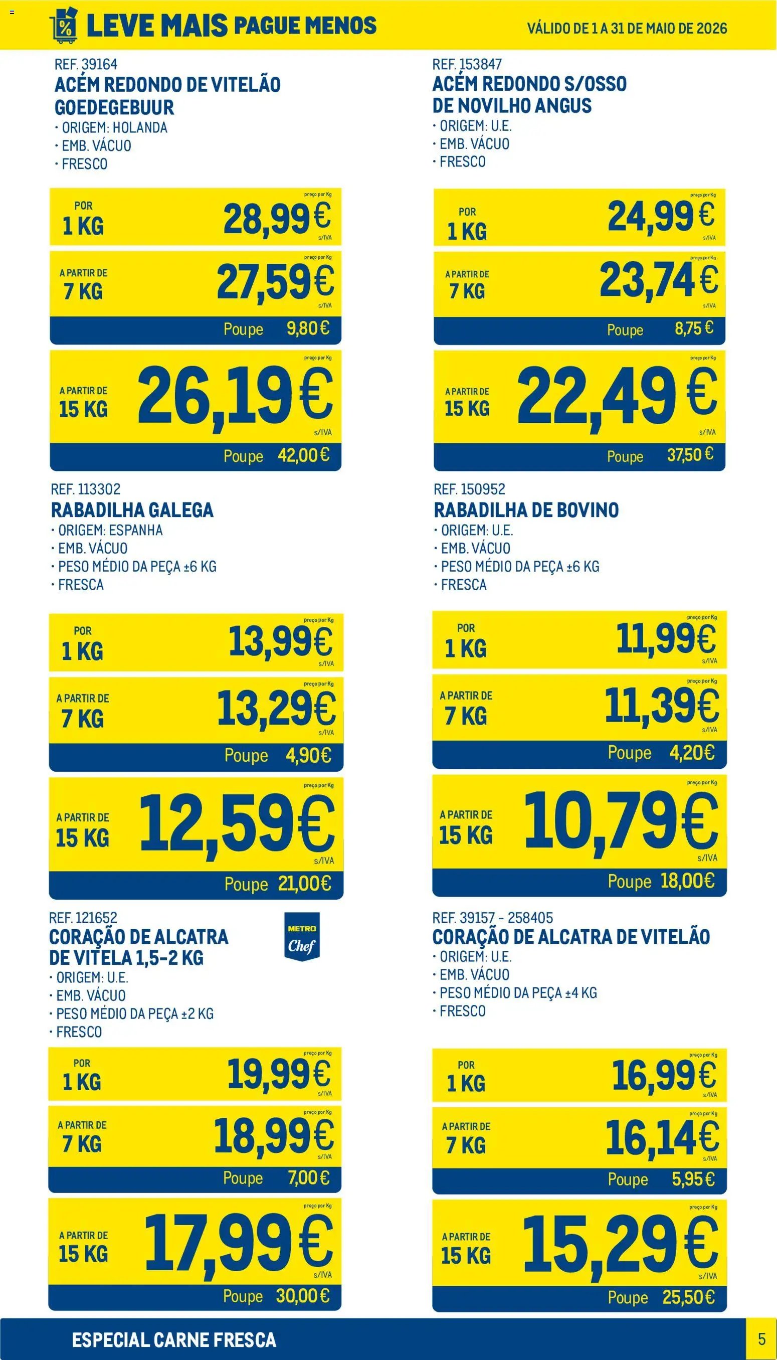 Makro Leve Mais Pague Menos - Carne Fresca (2026-05-01 - 2026-05-31) | 5