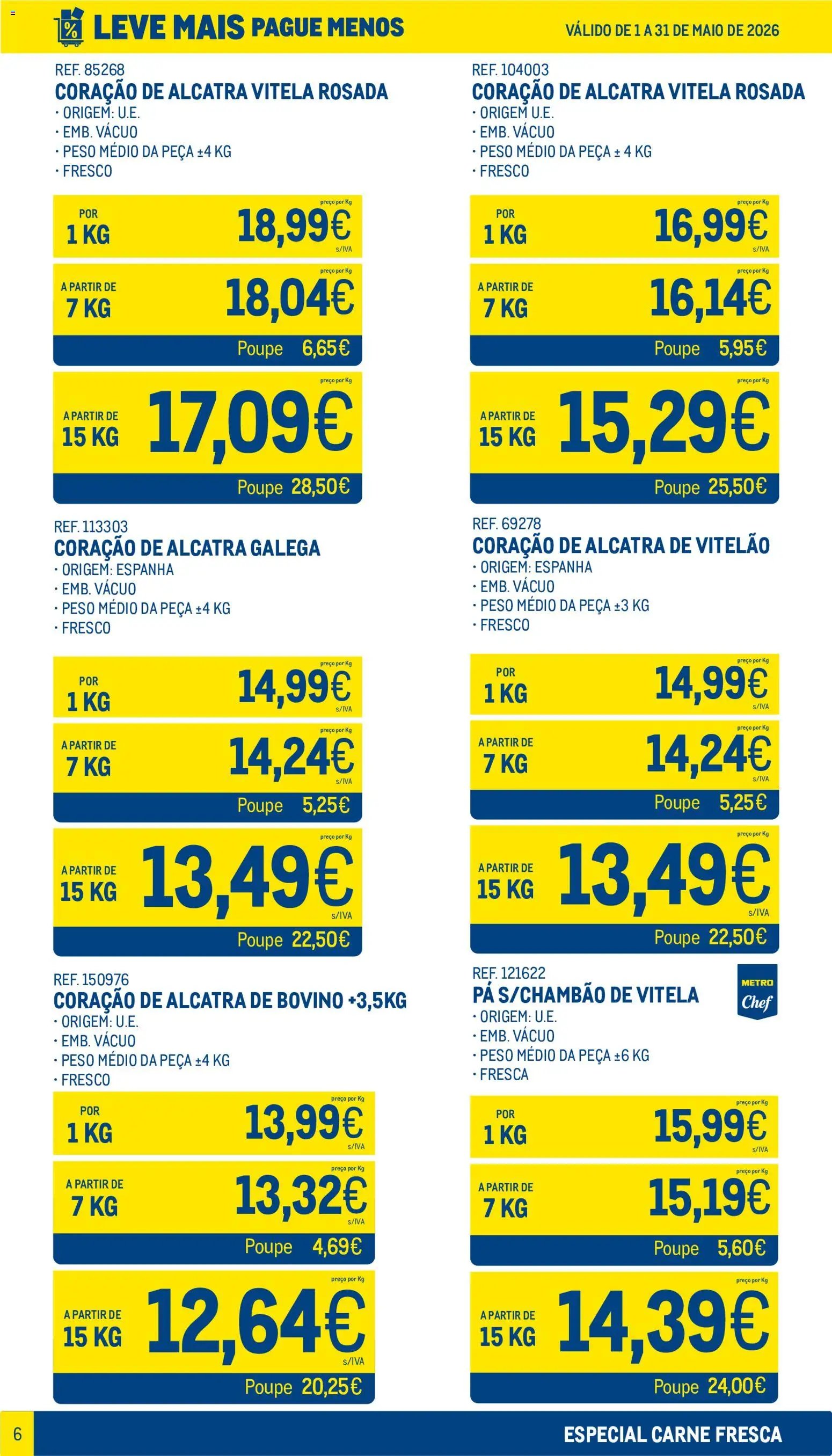 Makro Leve Mais Pague Menos - Carne Fresca (2026-05-01 - 2026-05-31) | 6