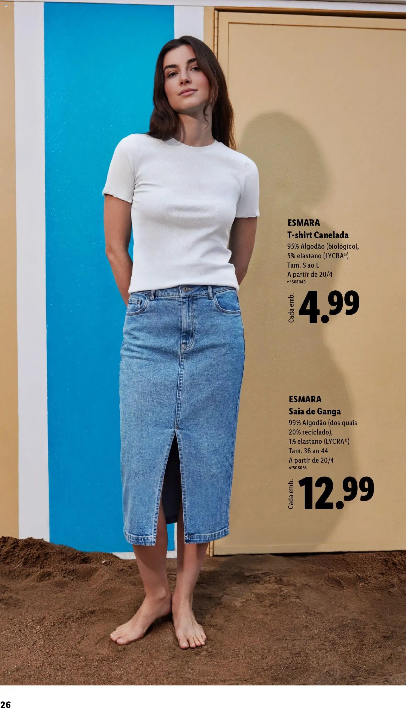 Lidl folheto Esmara (2026-04-20 - 2026-06-07) | 26
