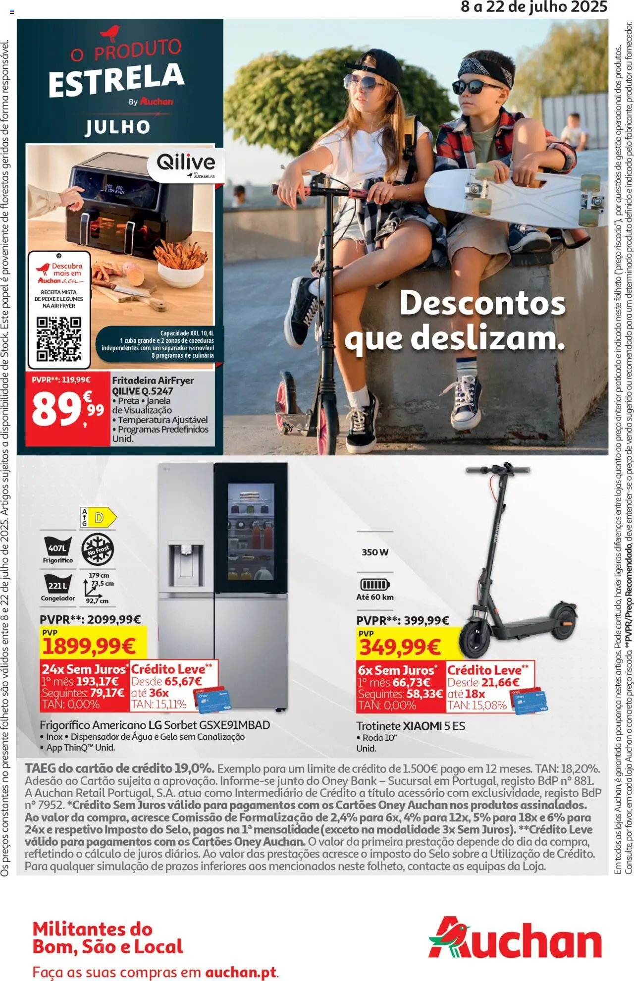Auchan - Tempos livres (2025-07-08 - 2025-07-22)