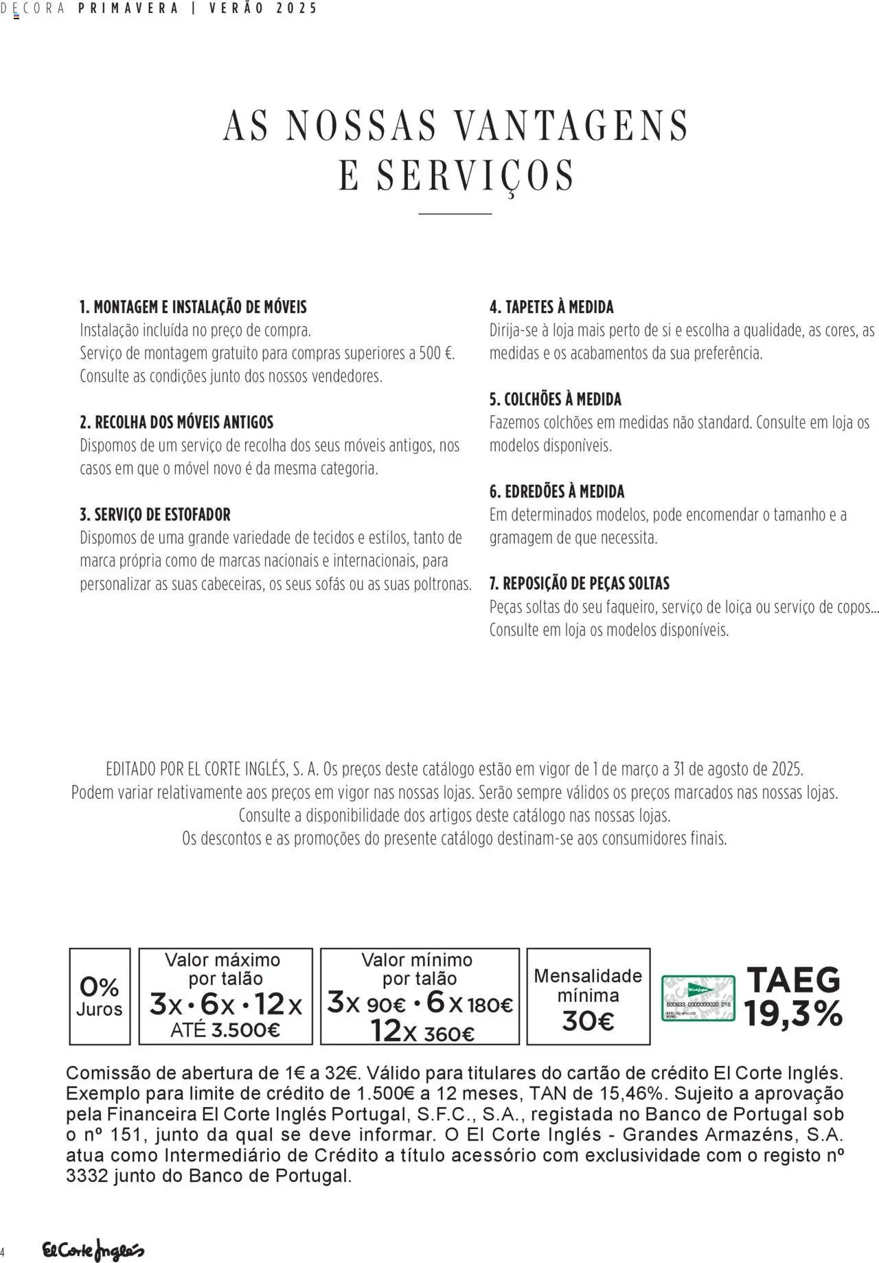 El Corte Ingles Decora (2025-05-19 - 2025-08-31)