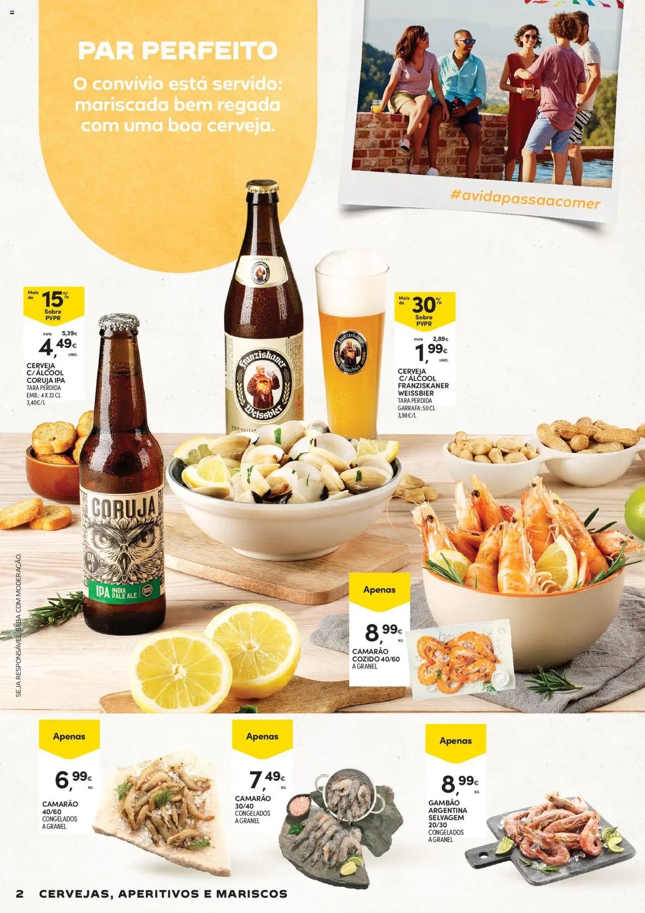 Continente - Açores: Cervejas, Aperitivos e Mariscos (2025-07-08 - 2025-07-28)