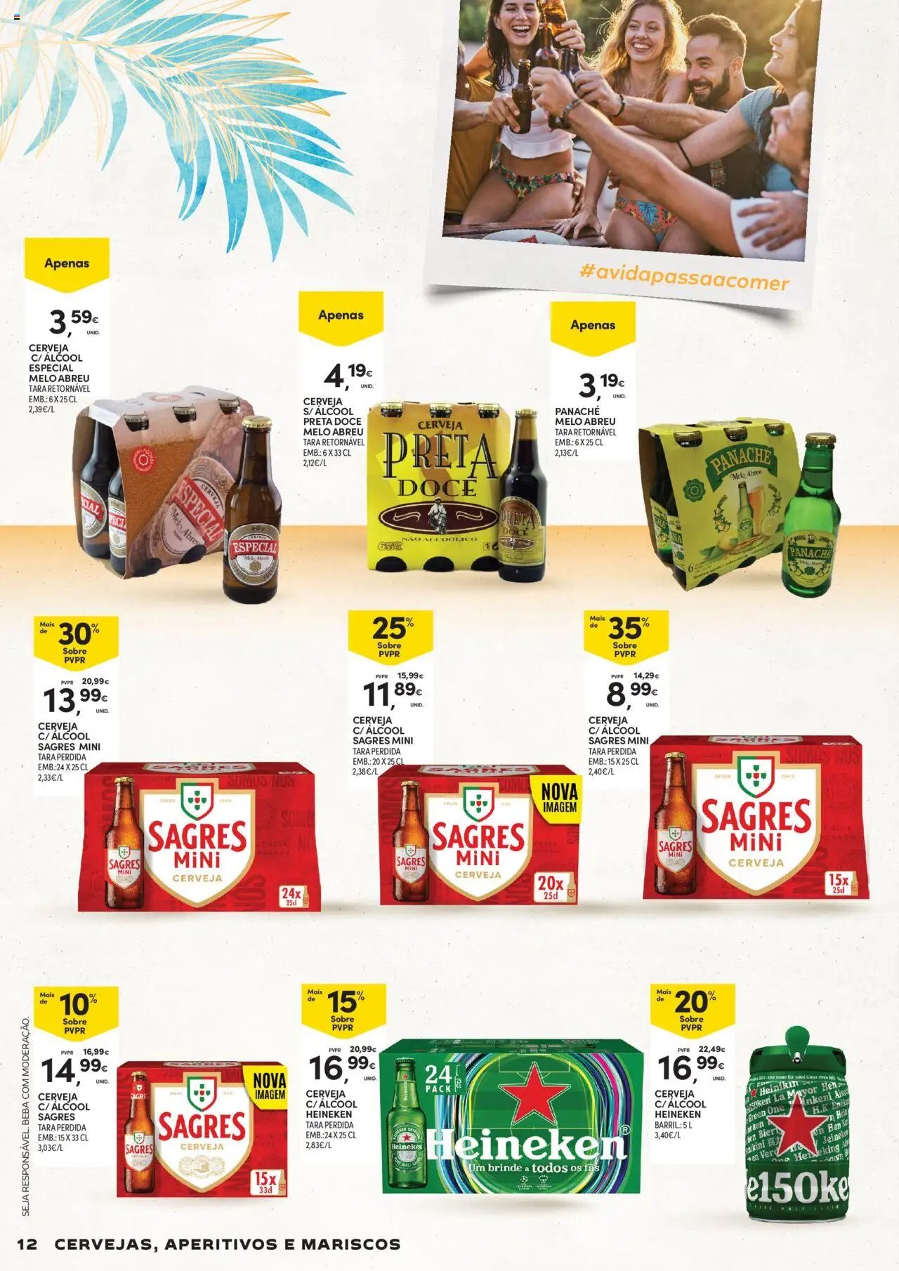 Continente - Açores: Cervejas, Aperitivos e Mariscos (2025-07-08 - 2025-07-28)