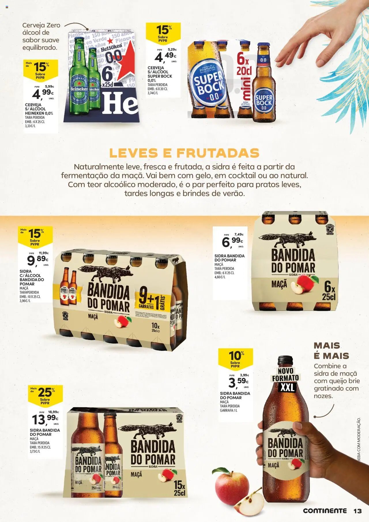 Continente - Açores: Cervejas, Aperitivos e Mariscos (2025-07-08 - 2025-07-28)